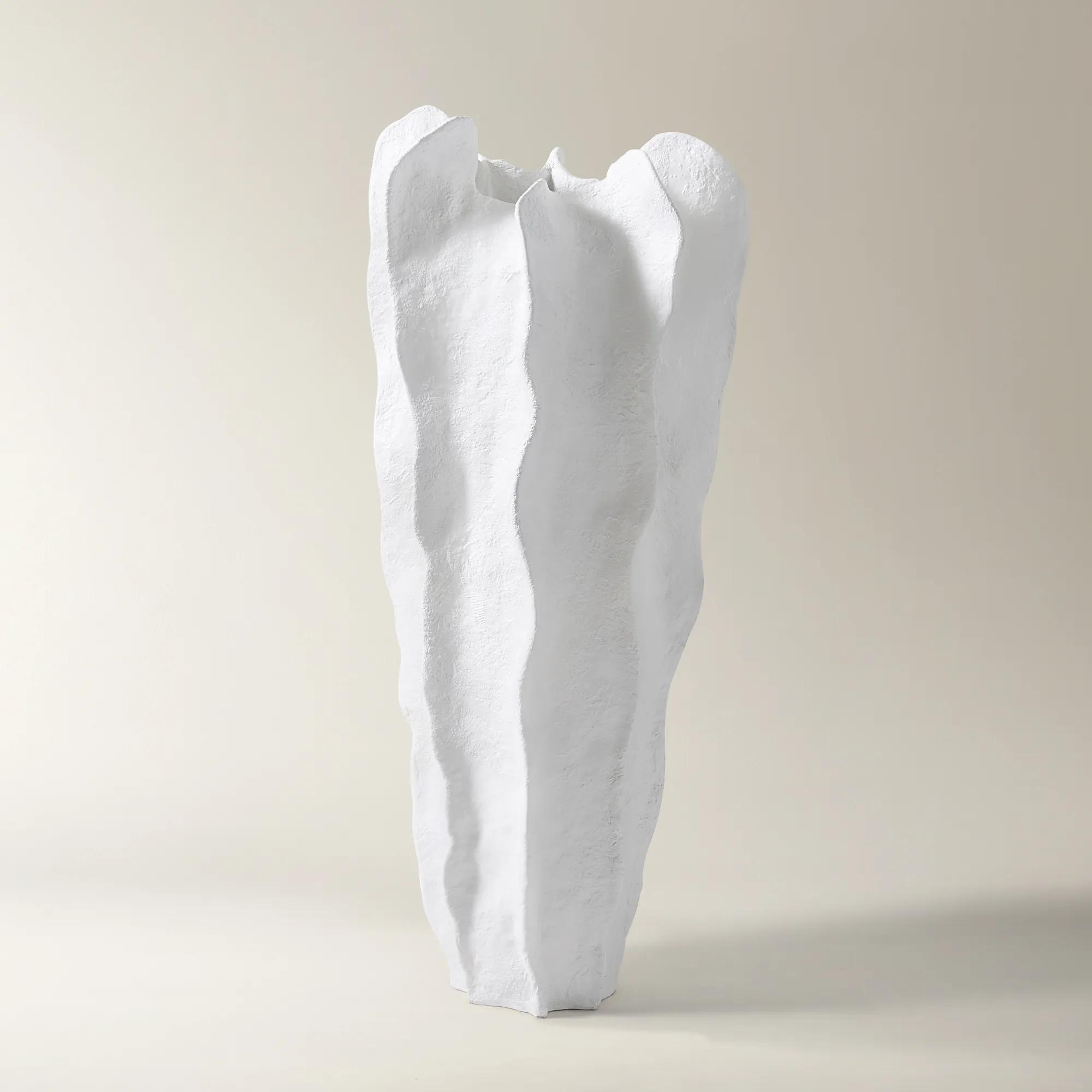 Playa Floor Vase - White