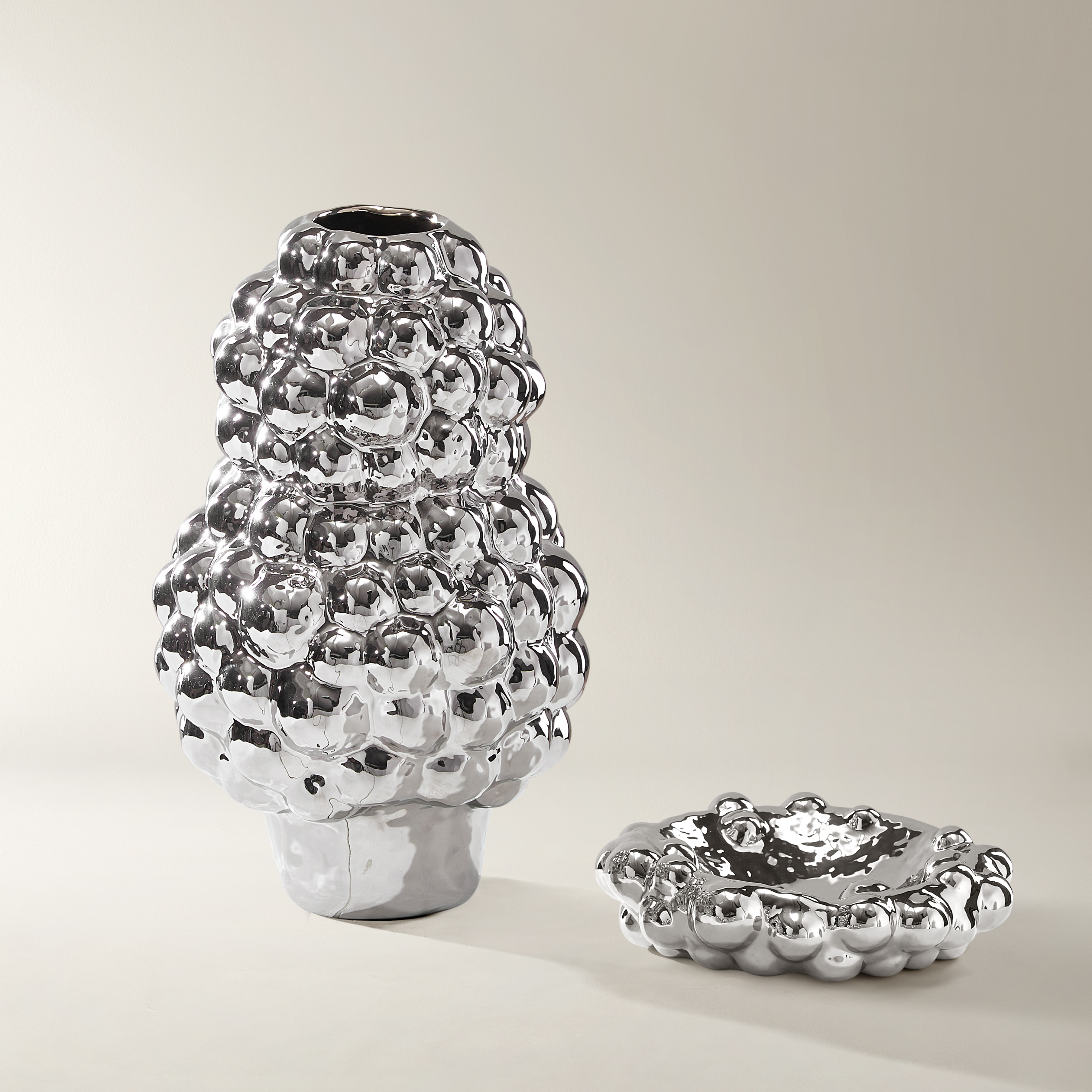 Cora Crystal Taper Holder