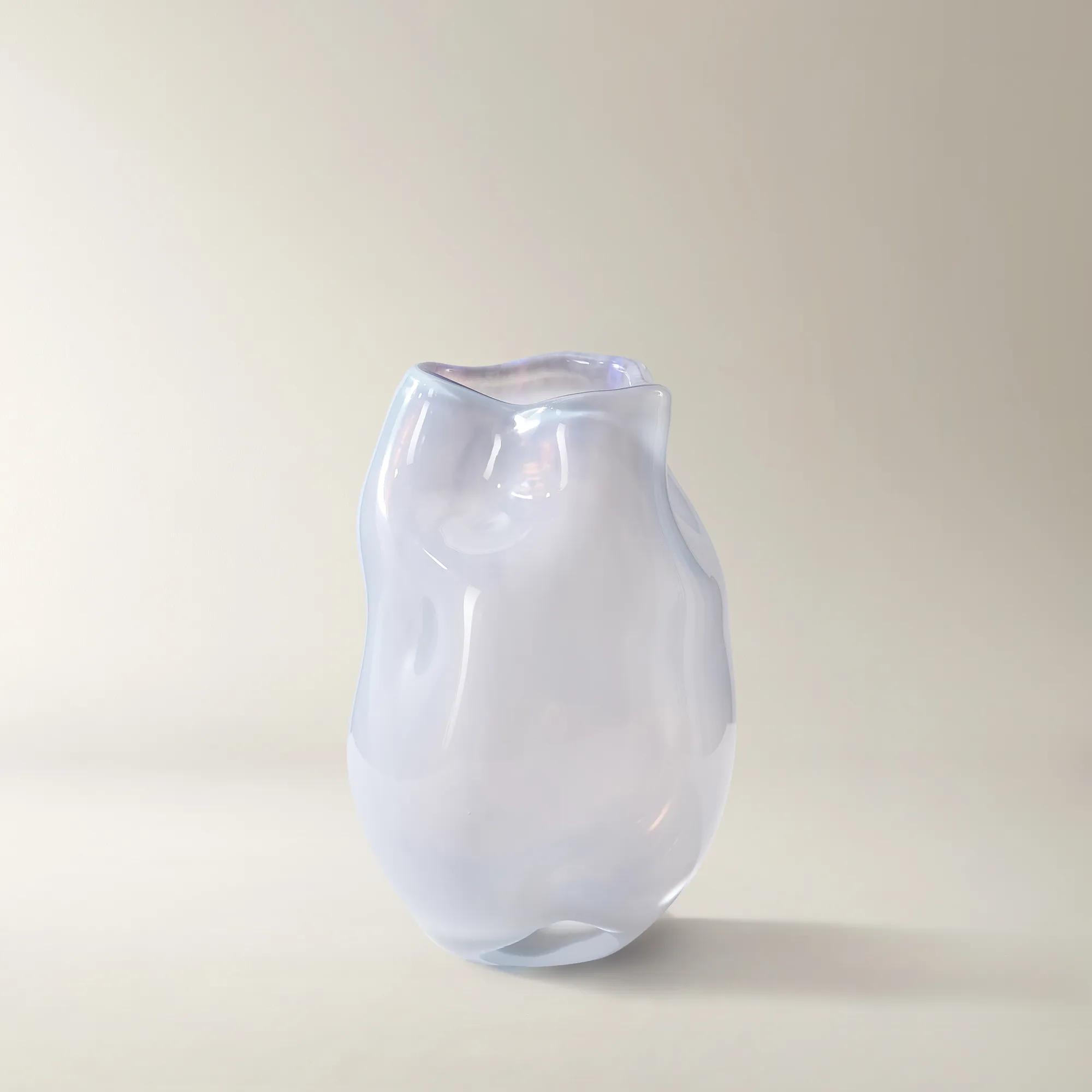 Melt Glass Vase - Amethyst