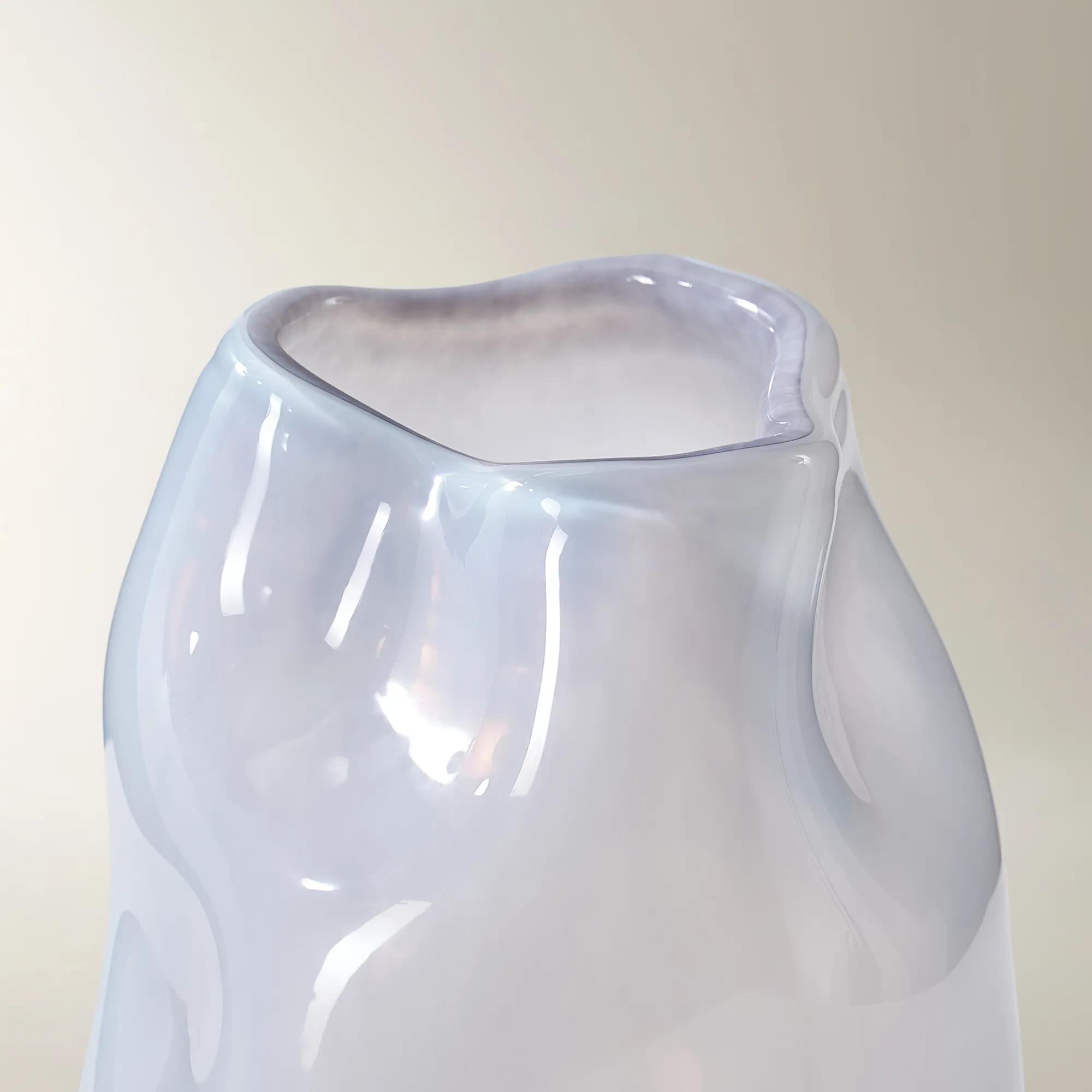 Melt Glass Vase - Amethyst