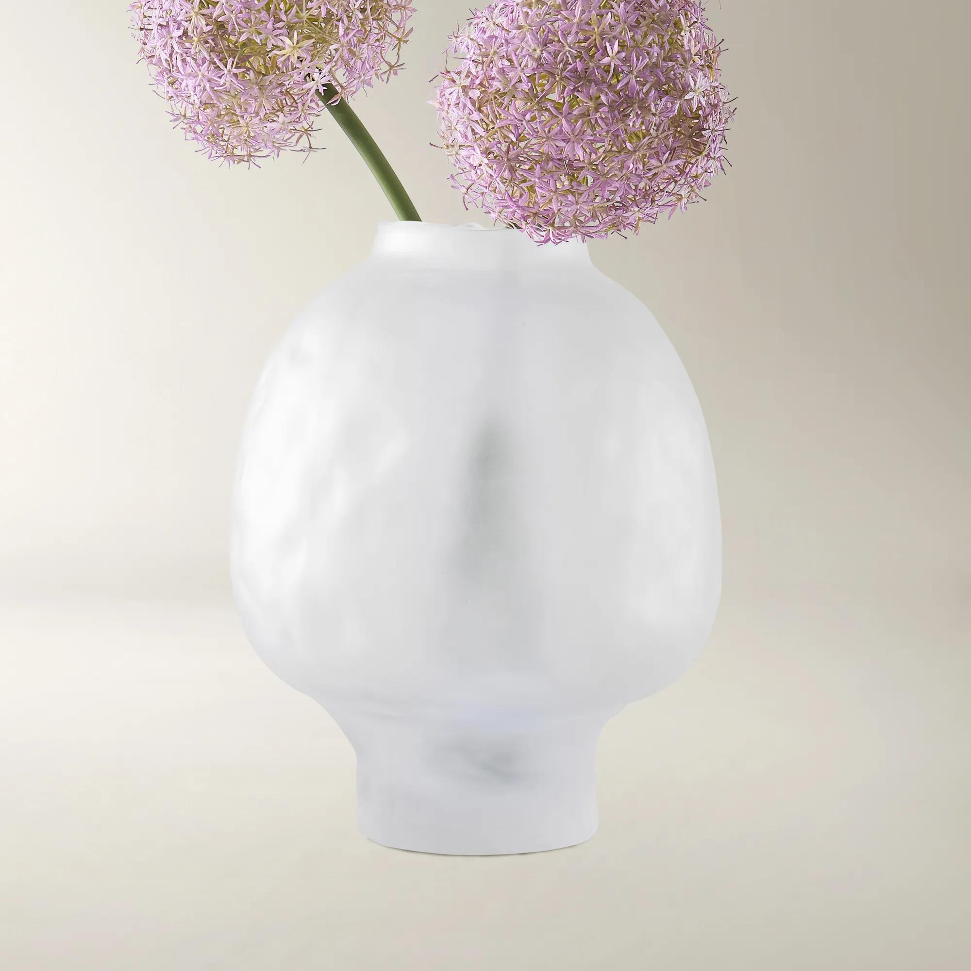 Frost Glass Vase