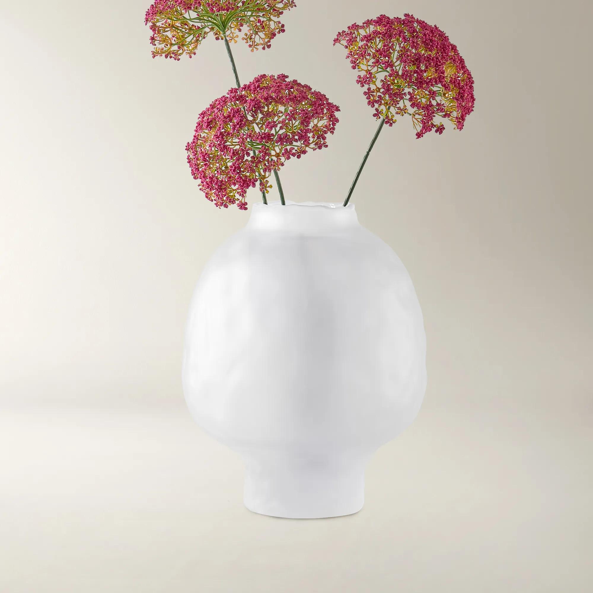 Frost Glass Vase