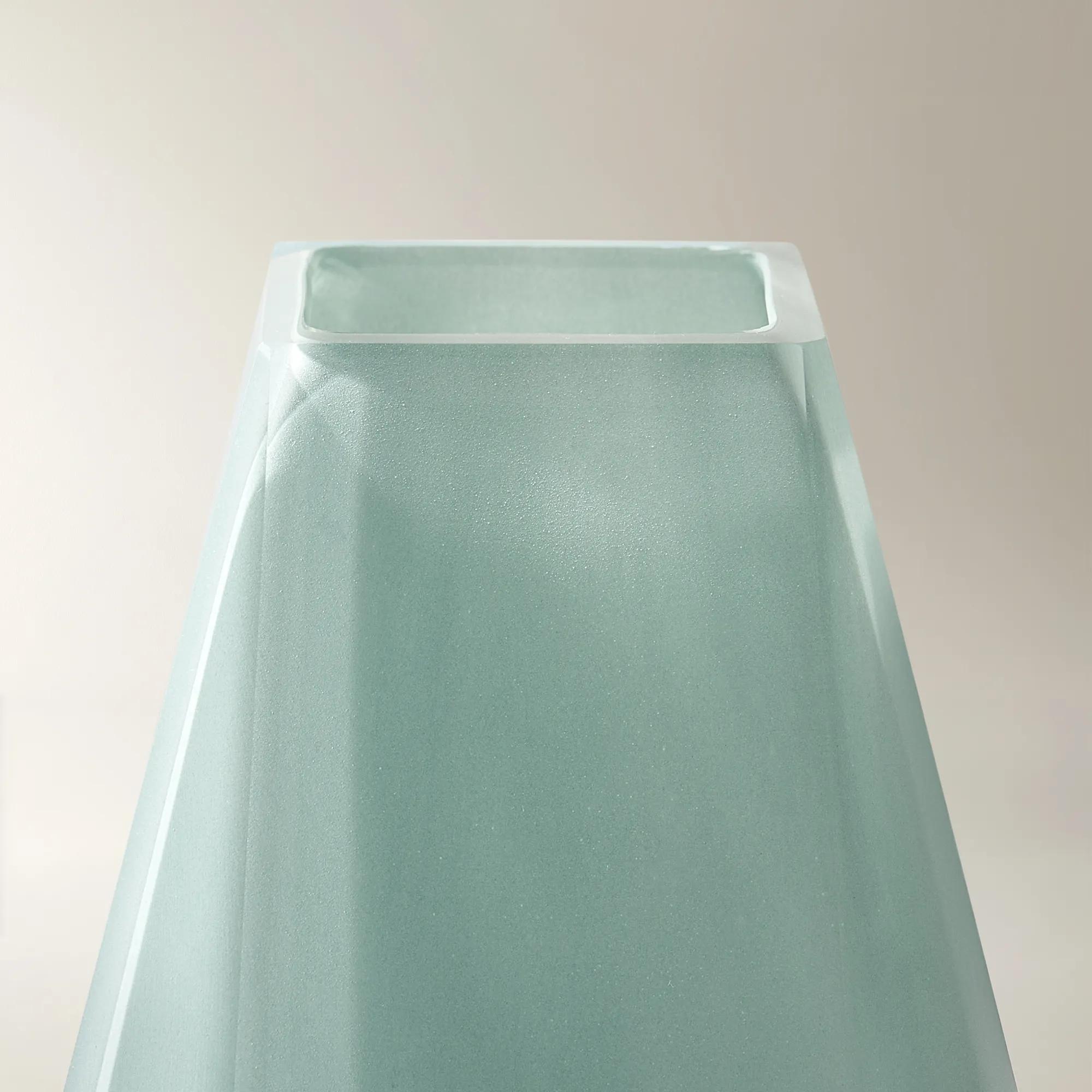 Adaline Glass Vase - Eggshell Blue