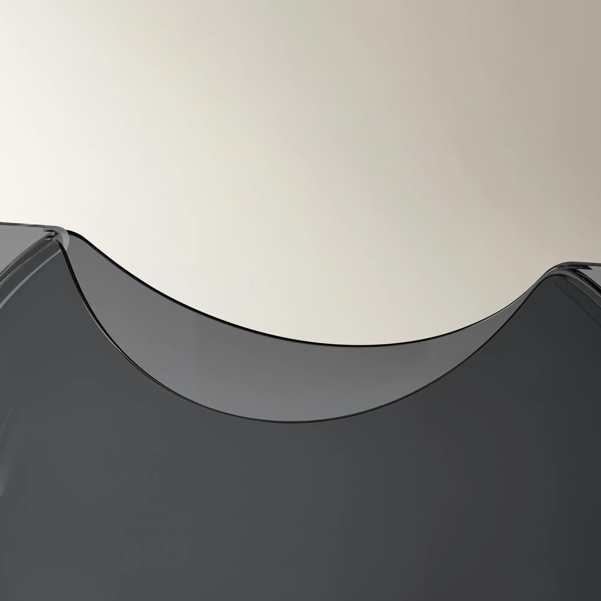 Ellipse Vase - Charcoal