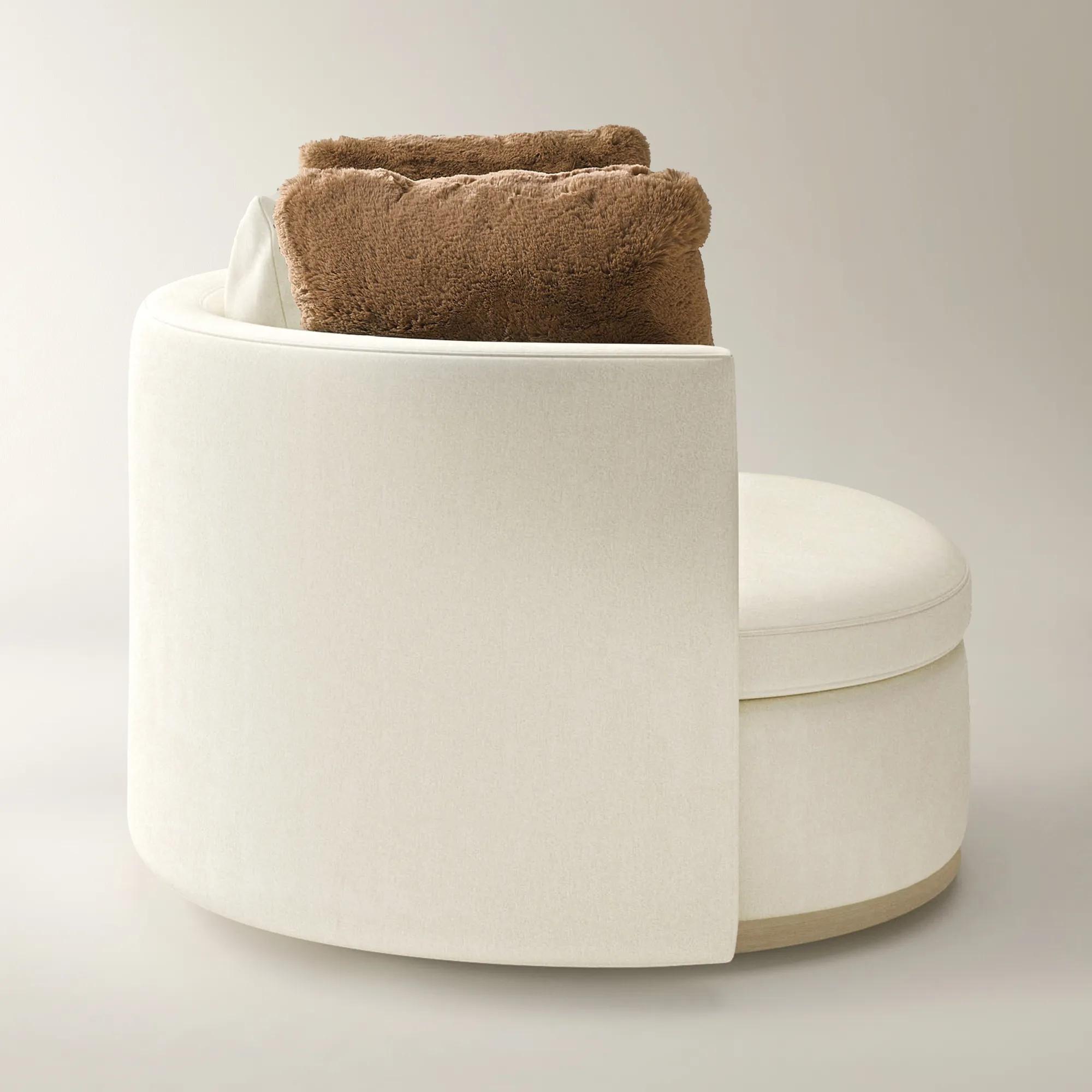 Stria Swivel Accent Chair