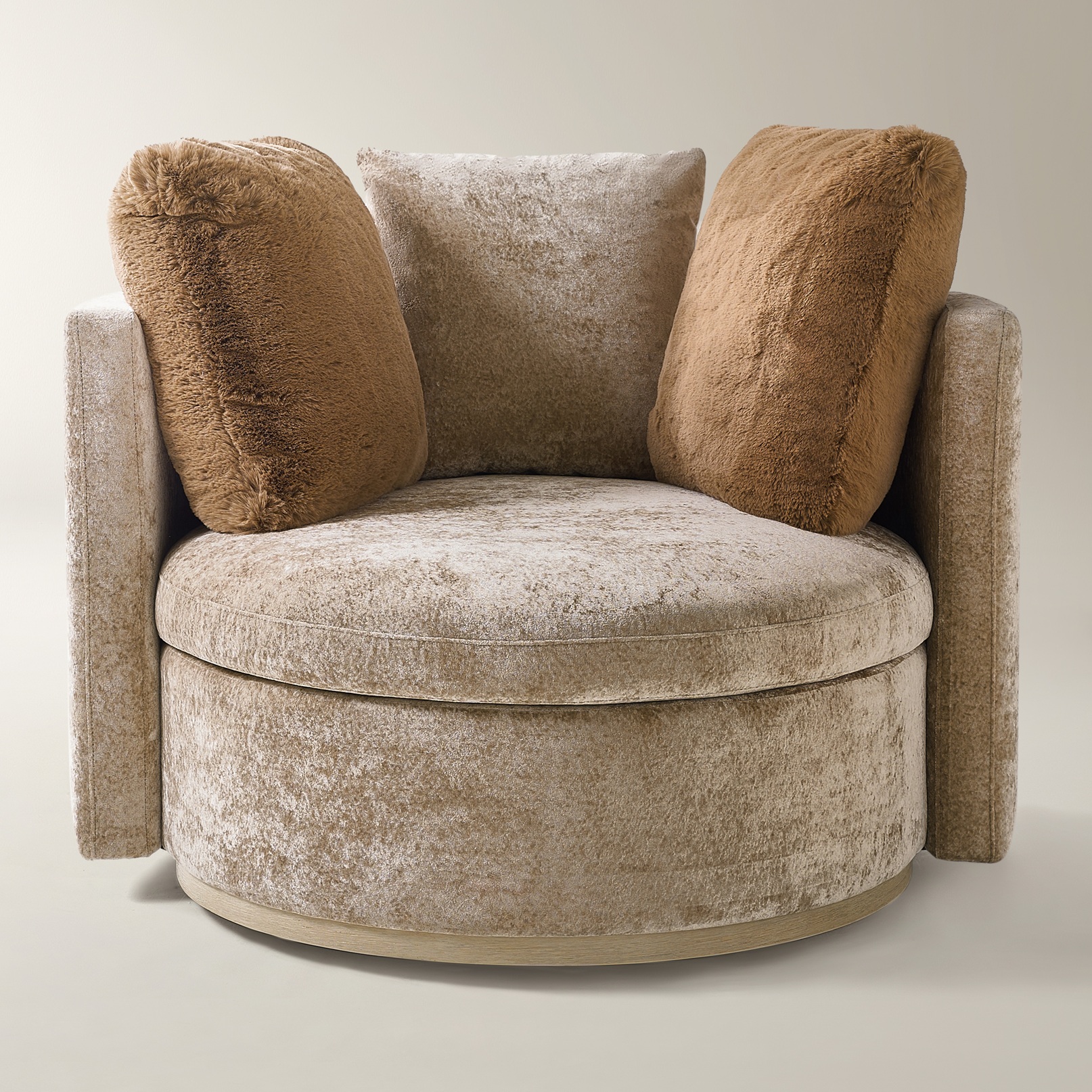 Stria Swivel Accent Chair