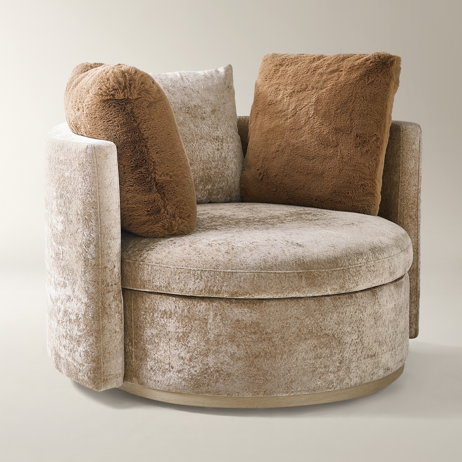 Stria Swivel Accent Chair