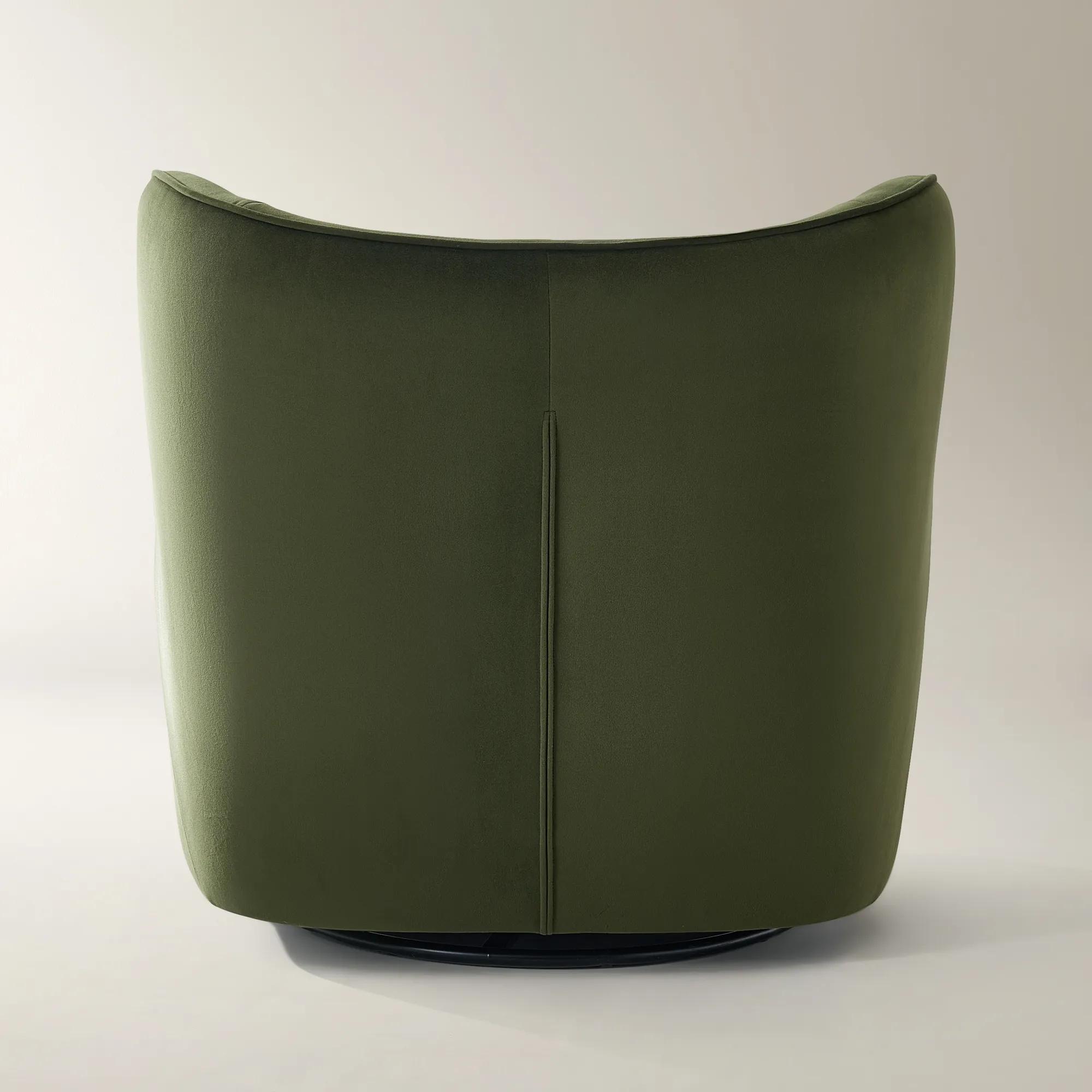 Ceres Velvet Accent Chair - Jade Green