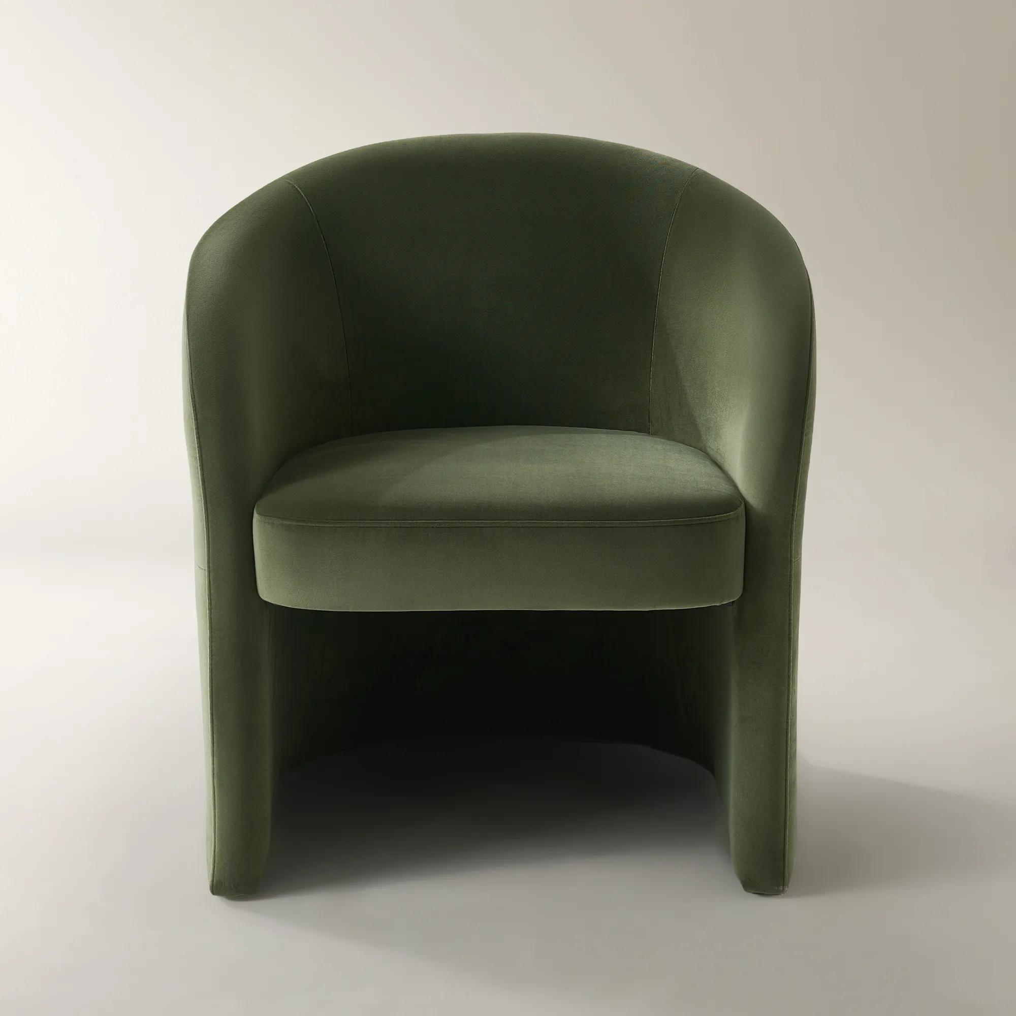 Sierra Velvet Chair - Jade Green