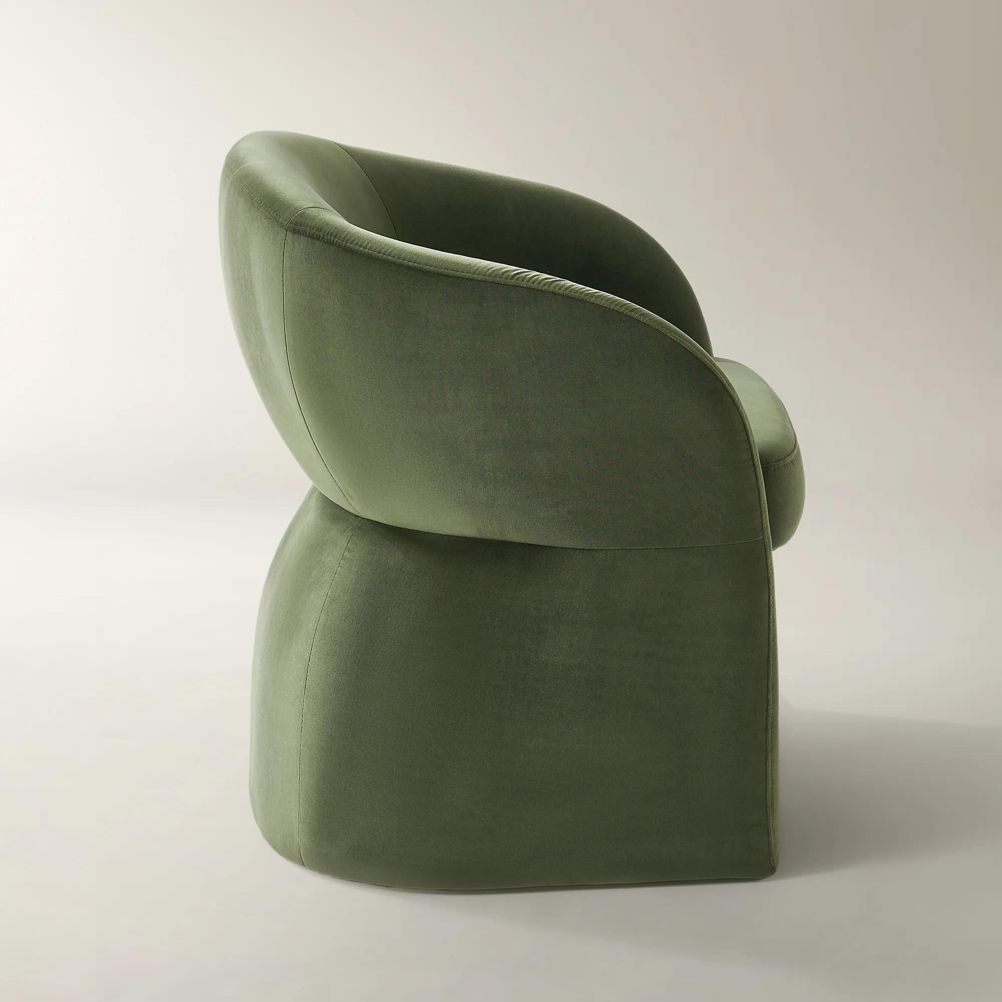 Sierra Velvet Chair - Jade Green
