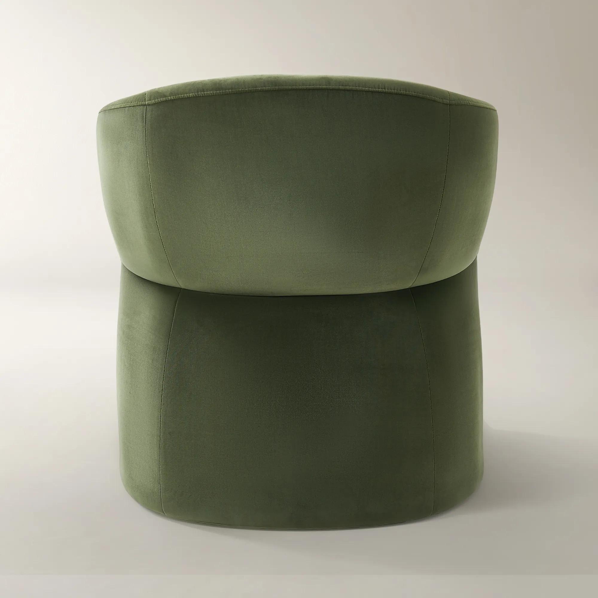 Sierra Velvet Chair - Jade Green