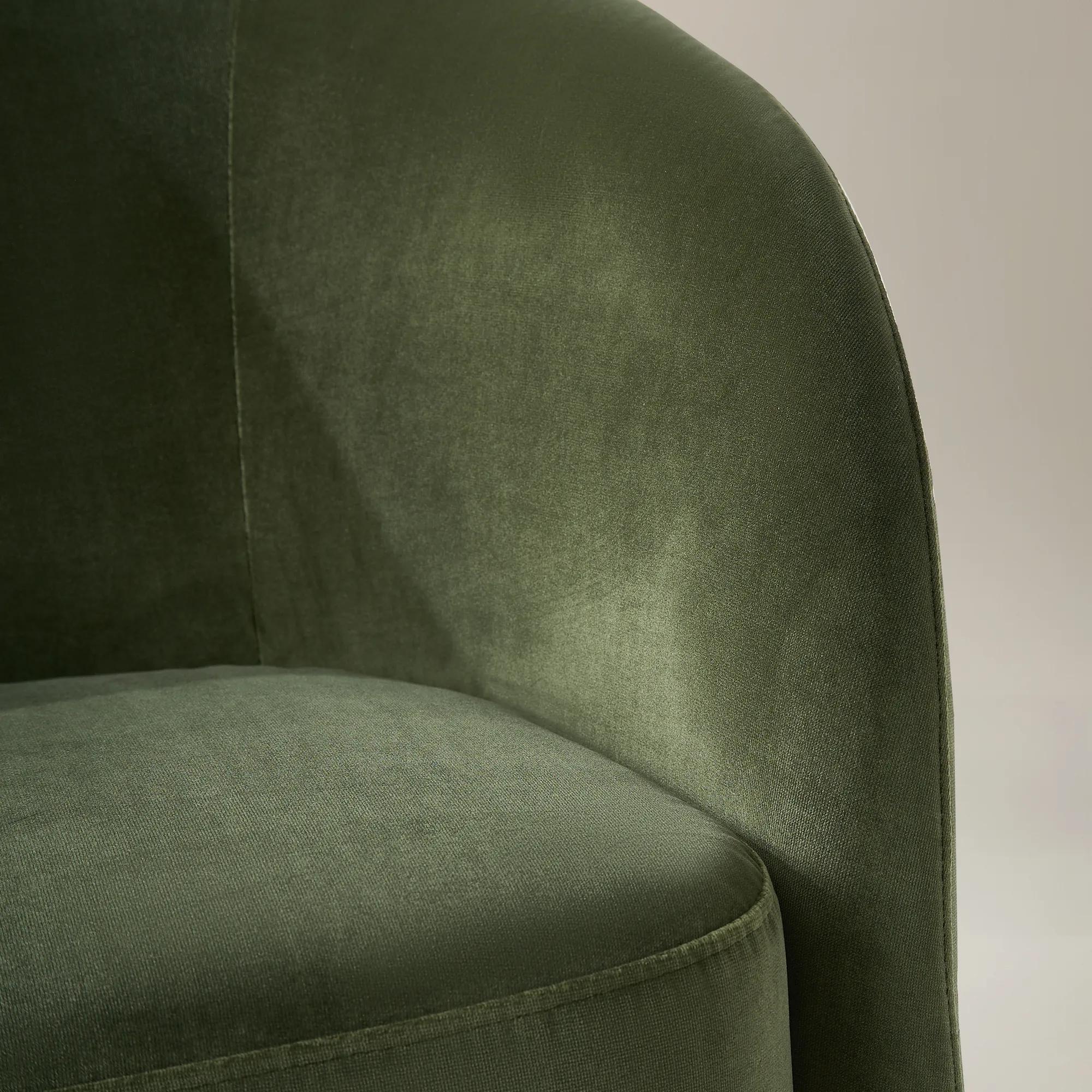 Sierra Velvet Chair - Jade Green