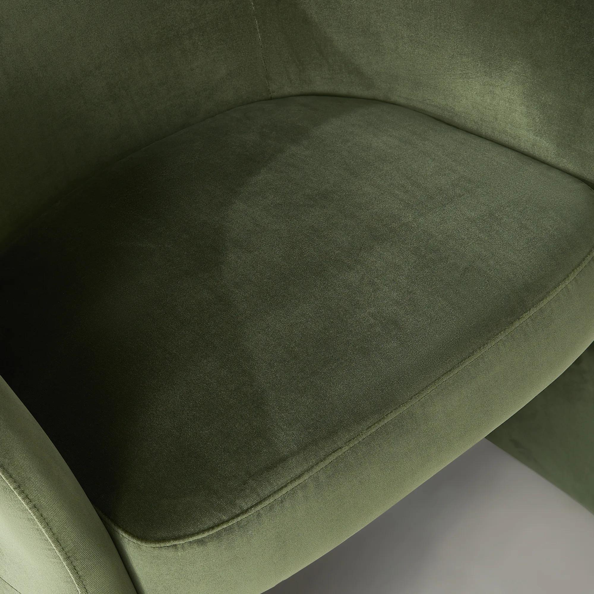 Sierra Velvet Chair - Jade Green