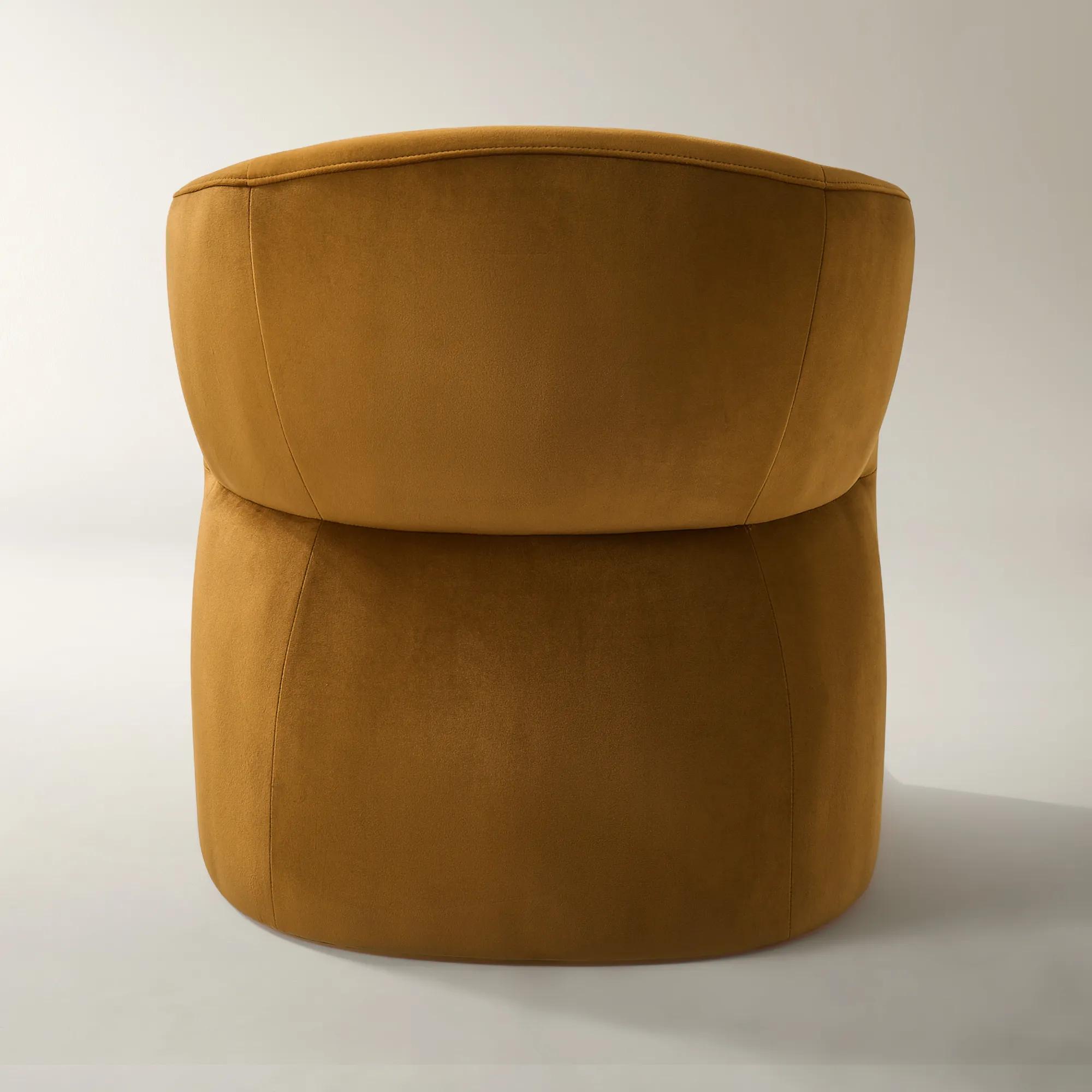 Sierra Velvet Chair - Roasted Pecan