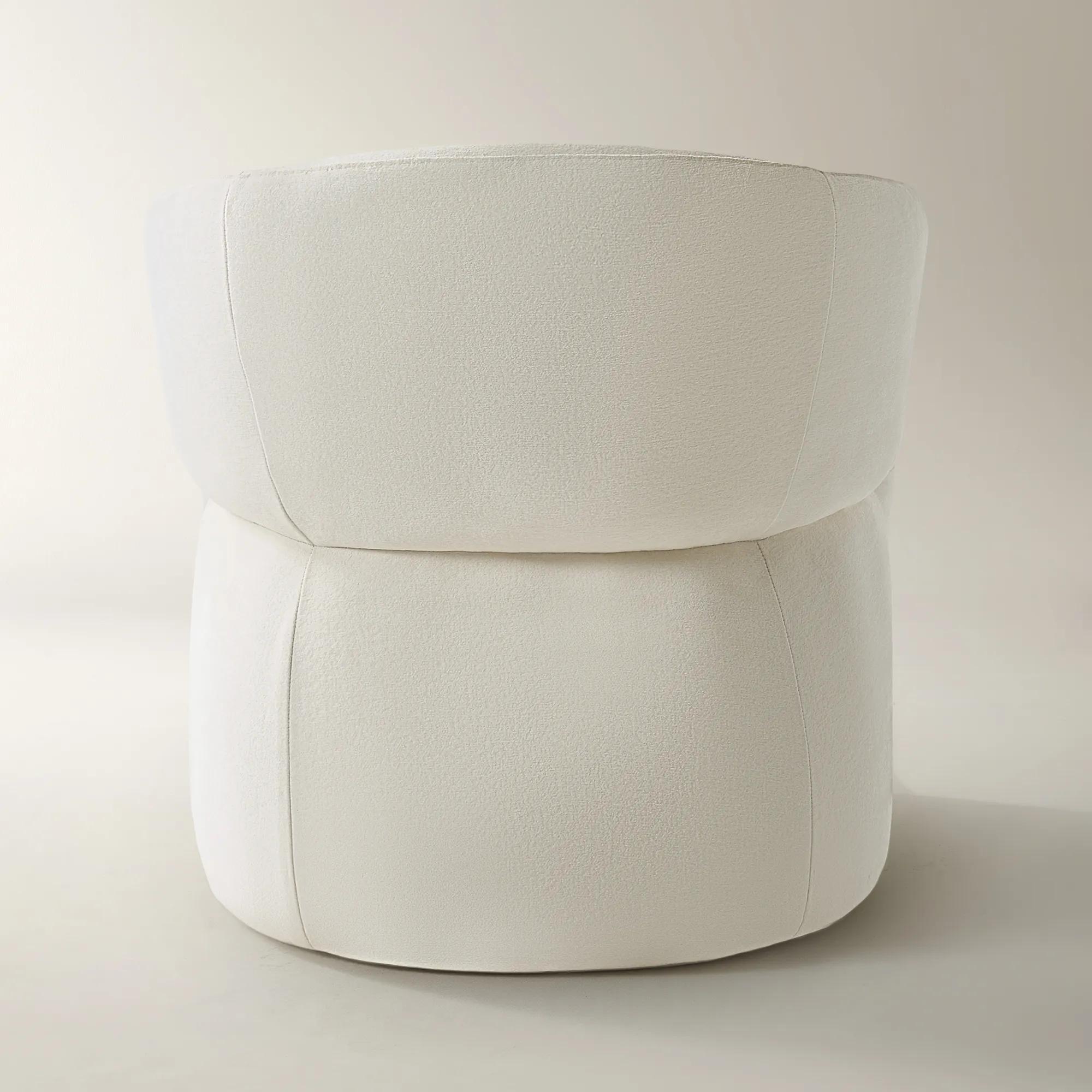 Sierra Velvet Chair - Oatmeal