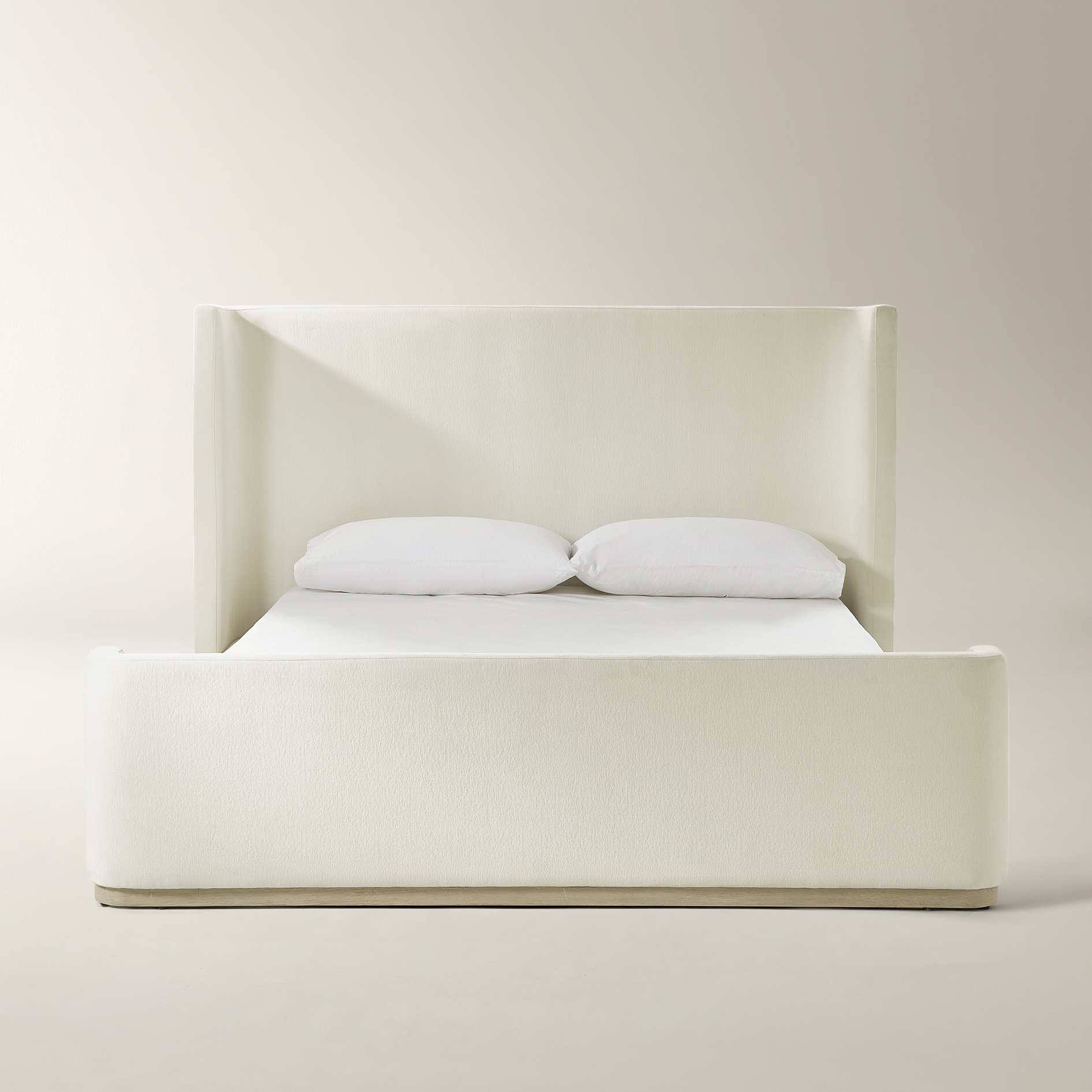 Stria Bed - Ivory
