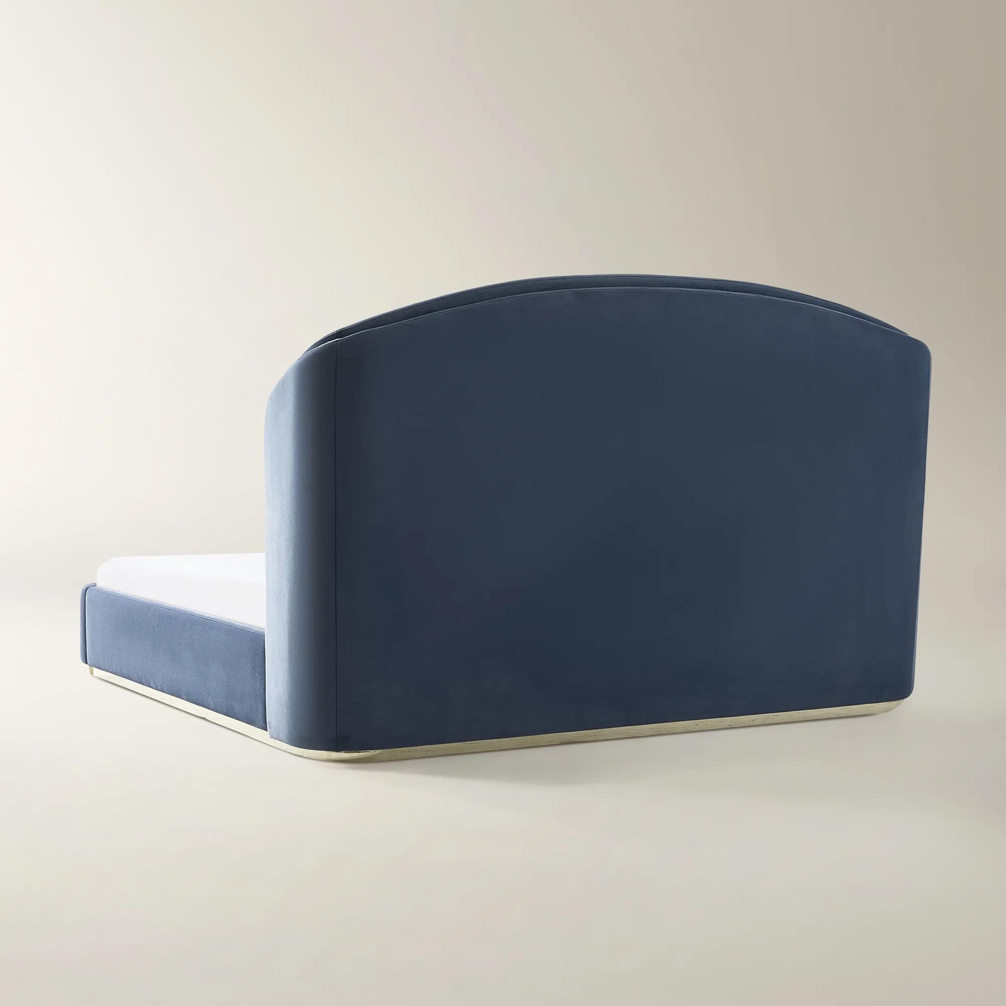 Glimmer Bed - Dusty Blue