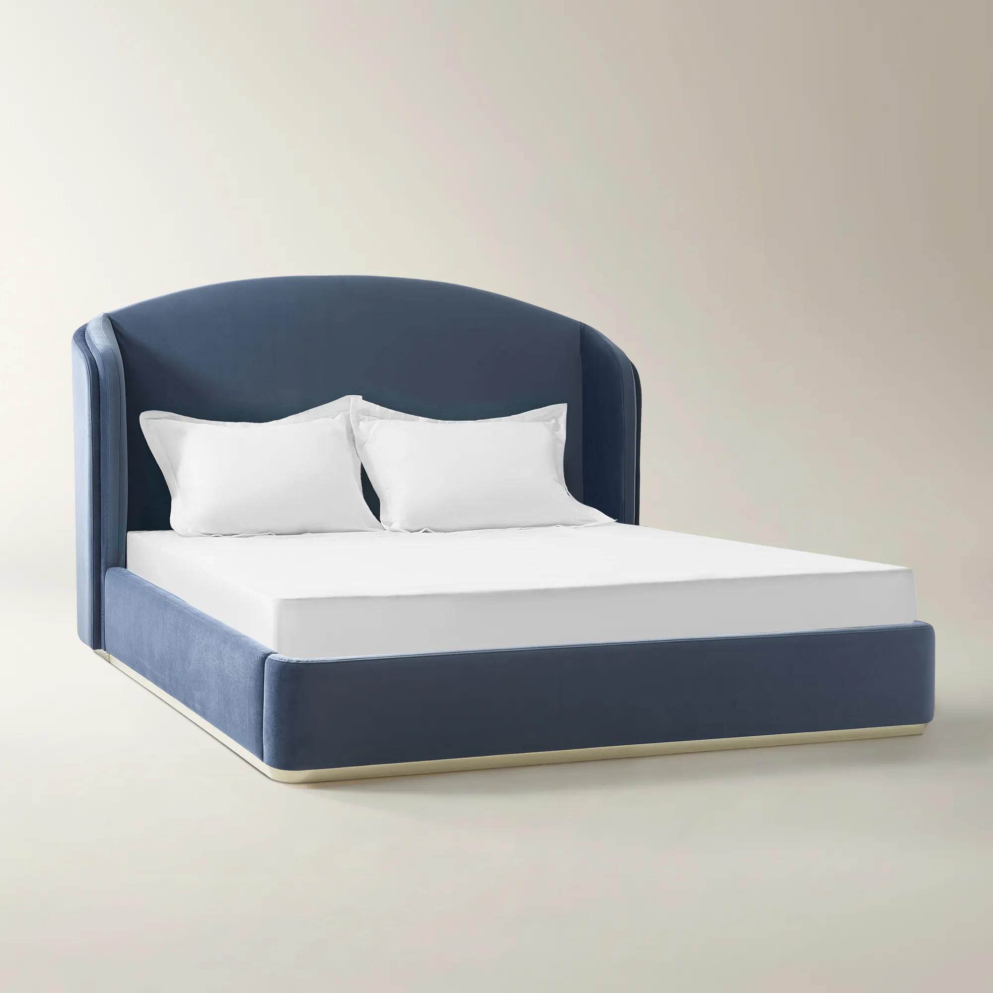 Glimmer Bed - Dusty Blue