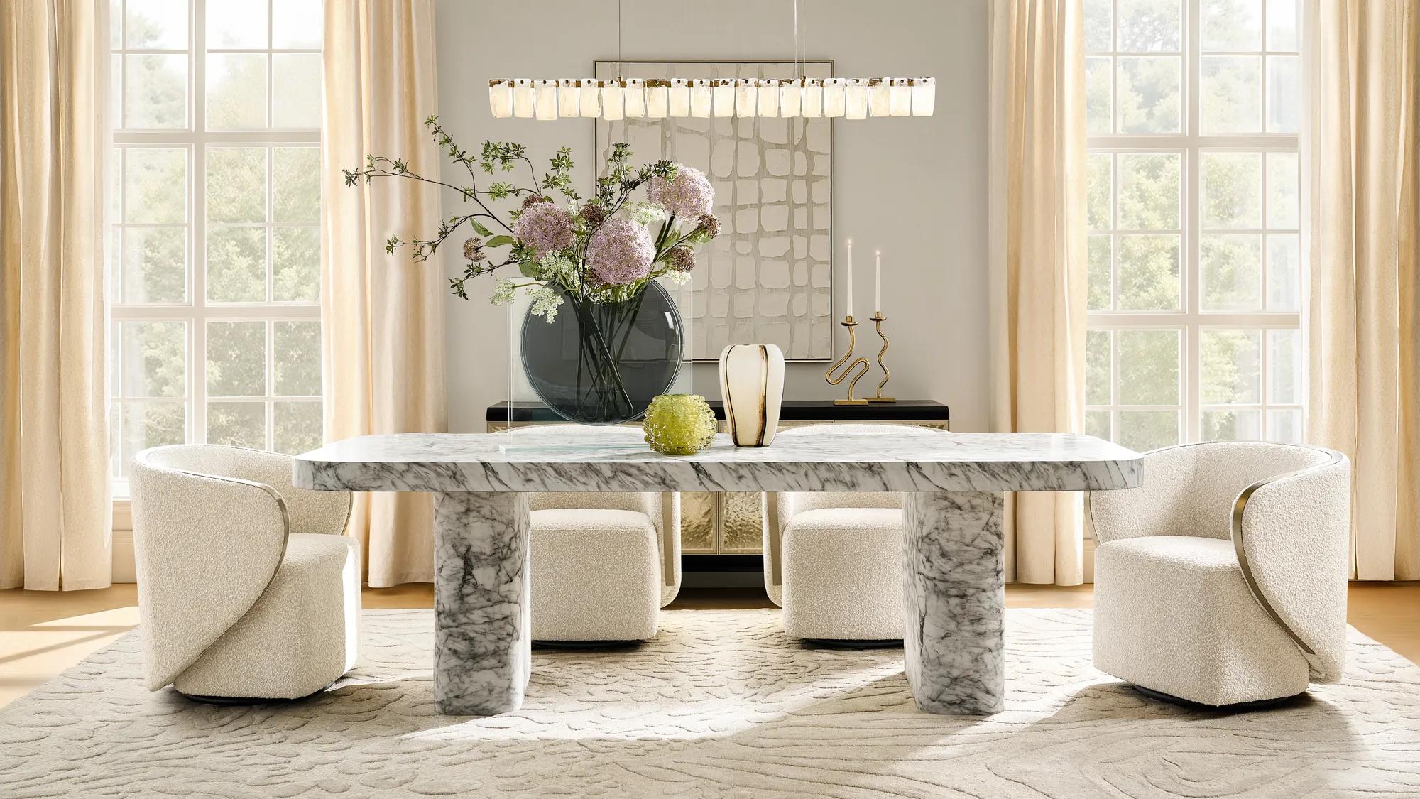 Citron Ice Glass Vase