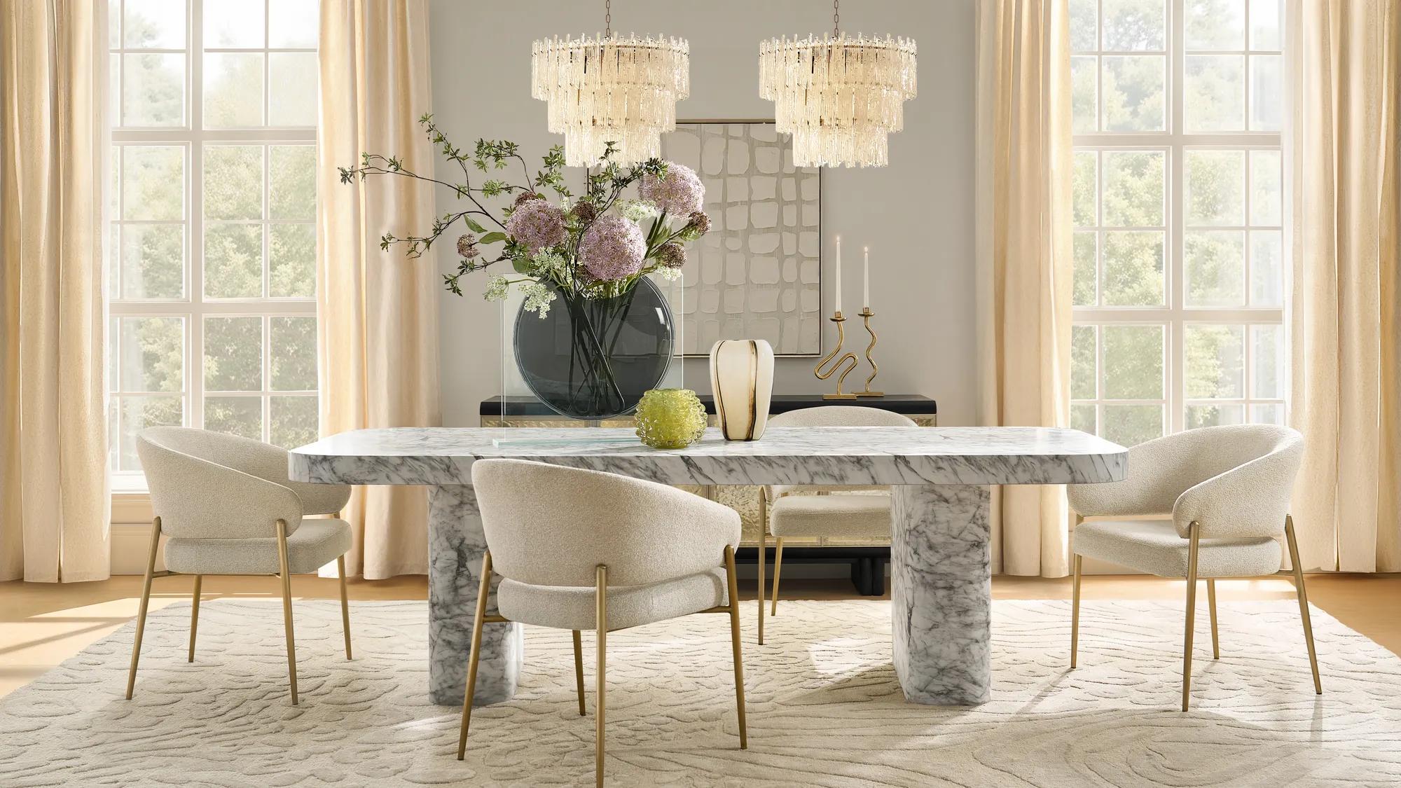 Citron Ice Glass Vase