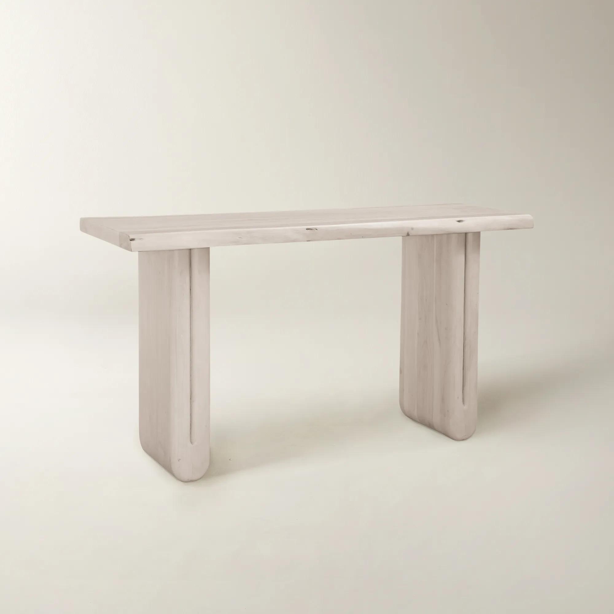 Nadia Console Table - Whitewash