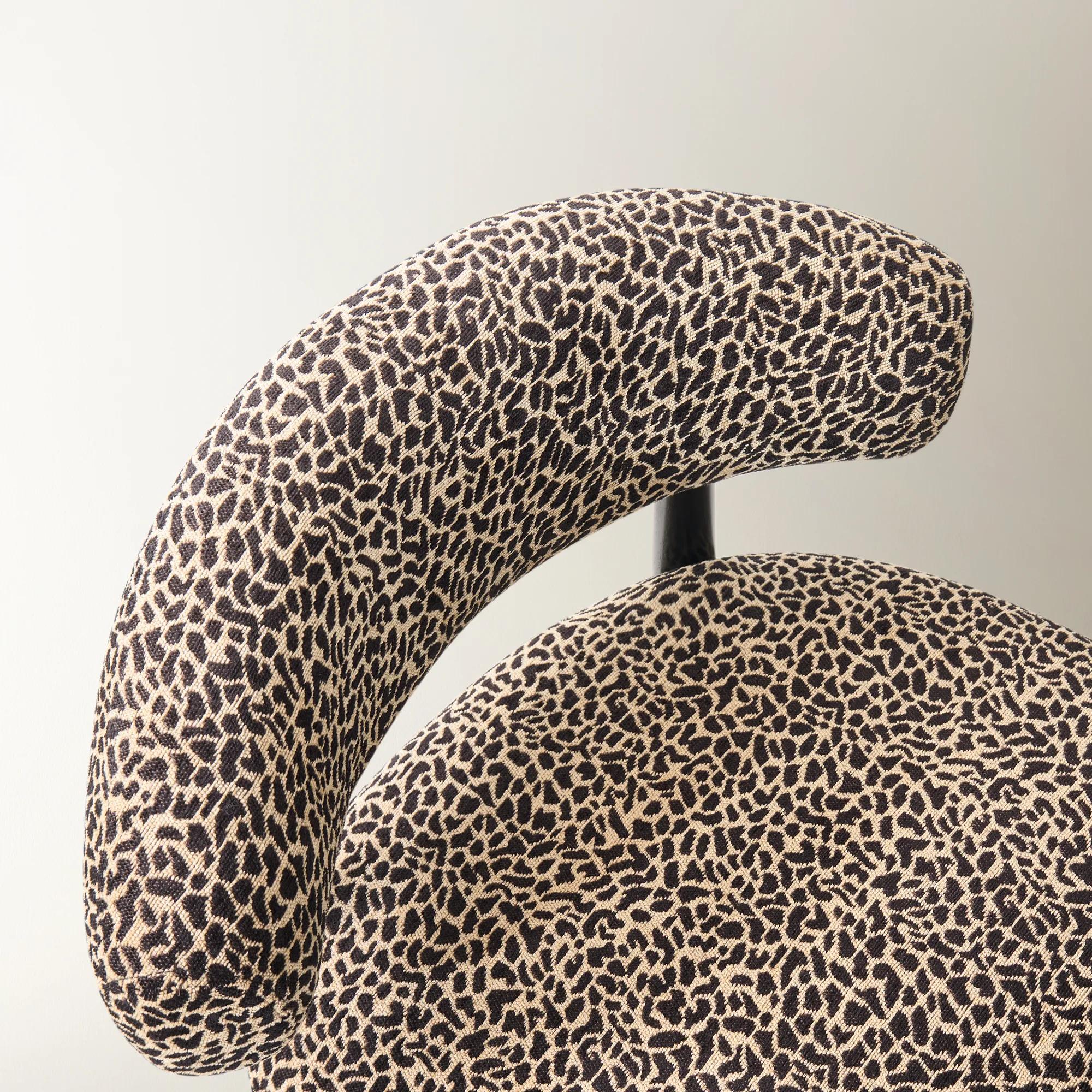 Anna Dining Chair - Leopard - Set of 2