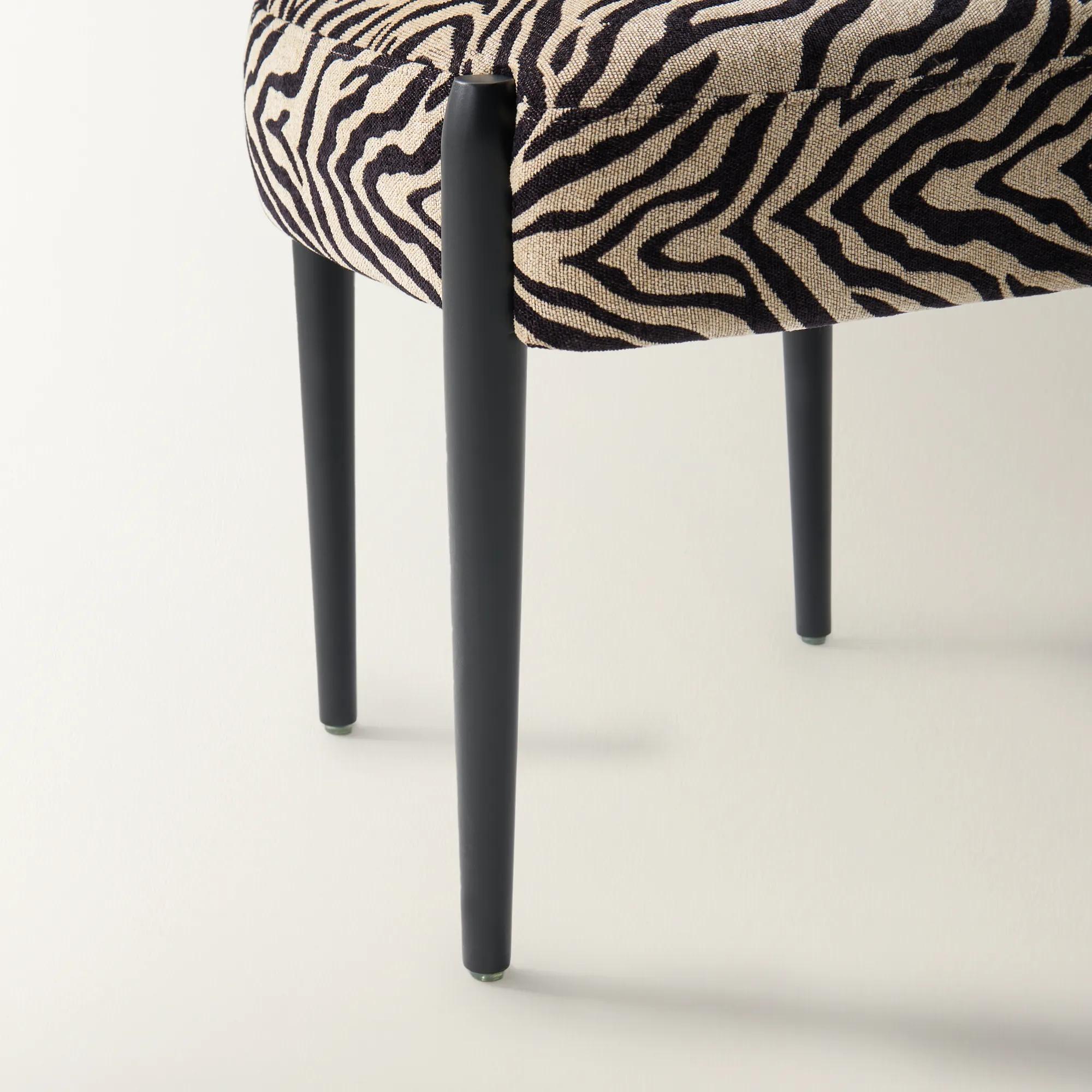 Anna Dining Chair - Zebra - Set of 2