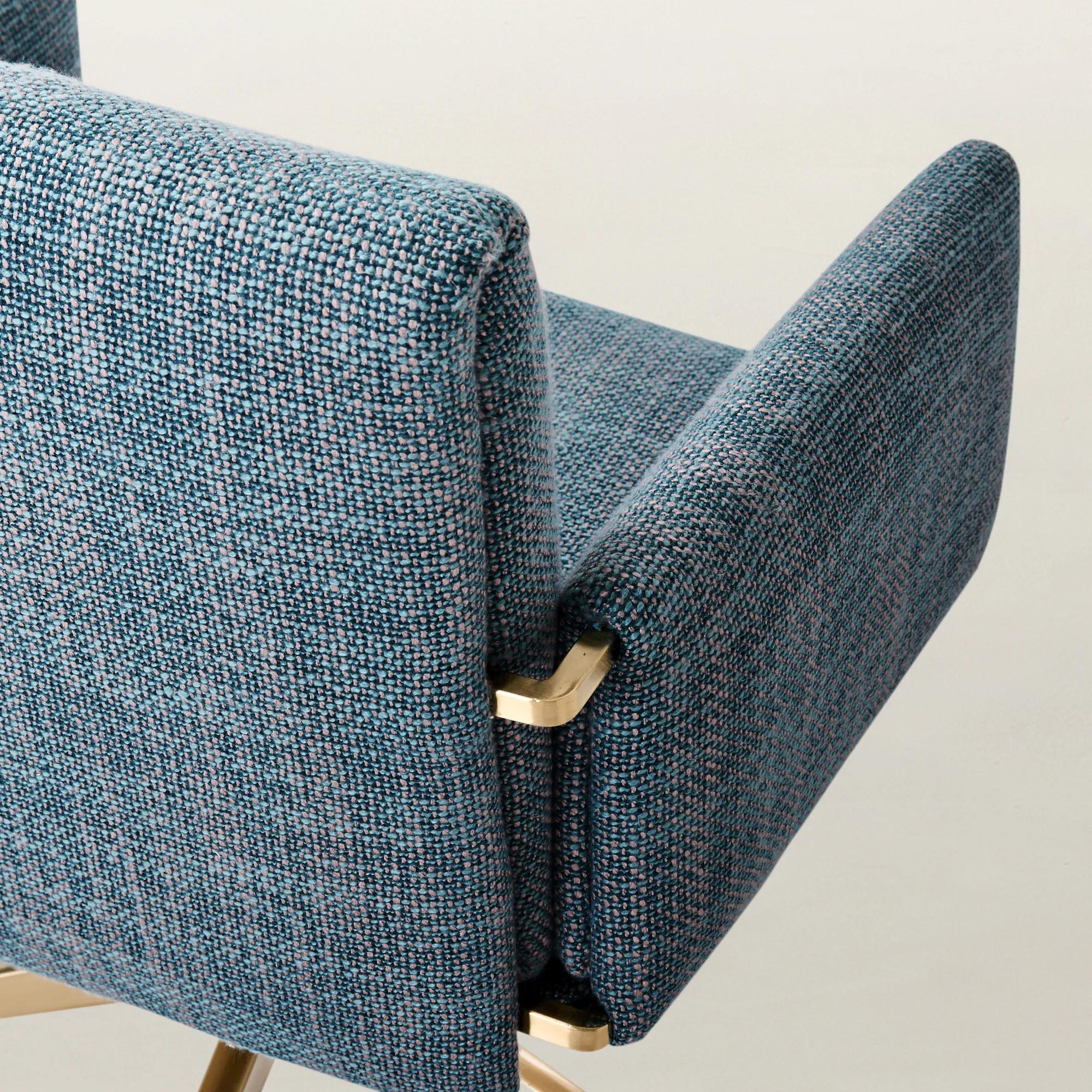 Lucia Desk Chair - Peacock