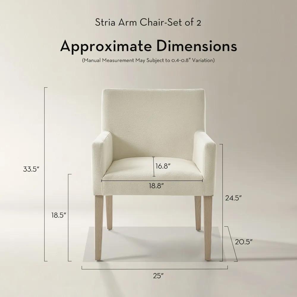 Stria Arm Chair - Set of 2