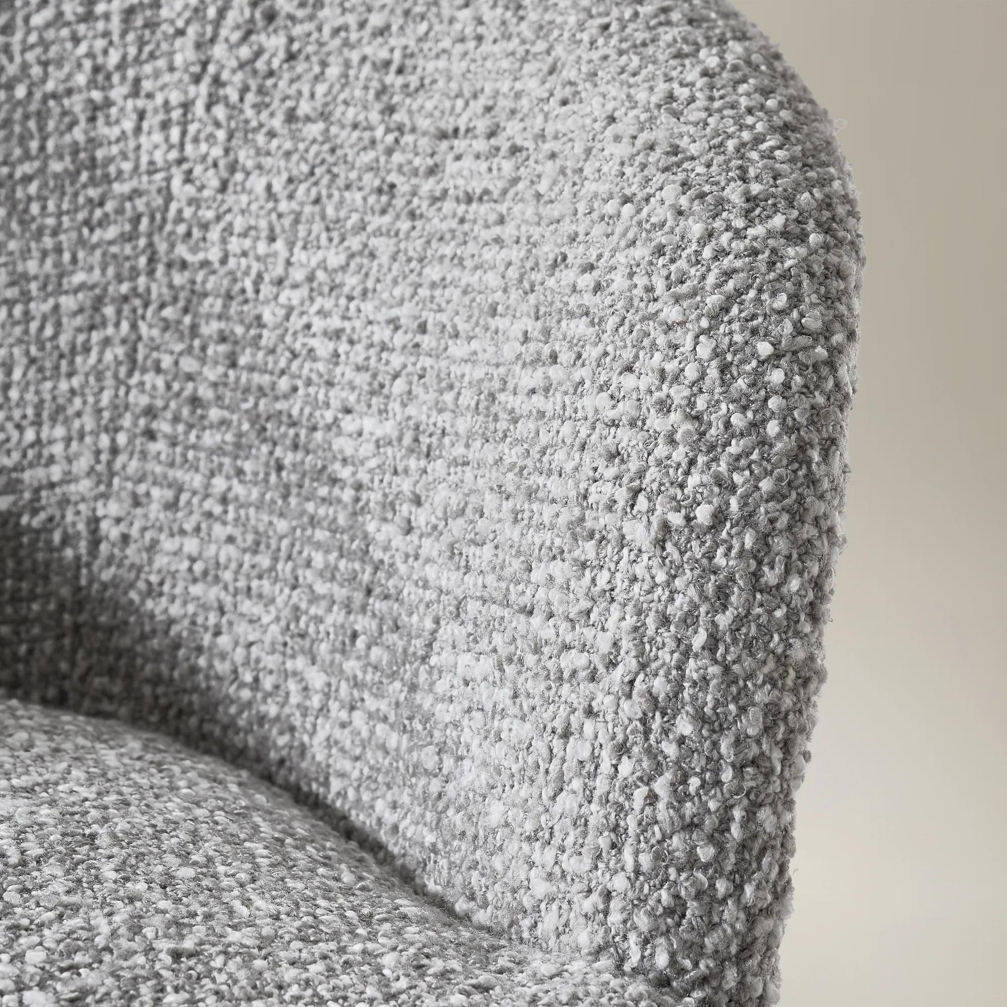 Cairo Rattan Swivel Chair - Grey 