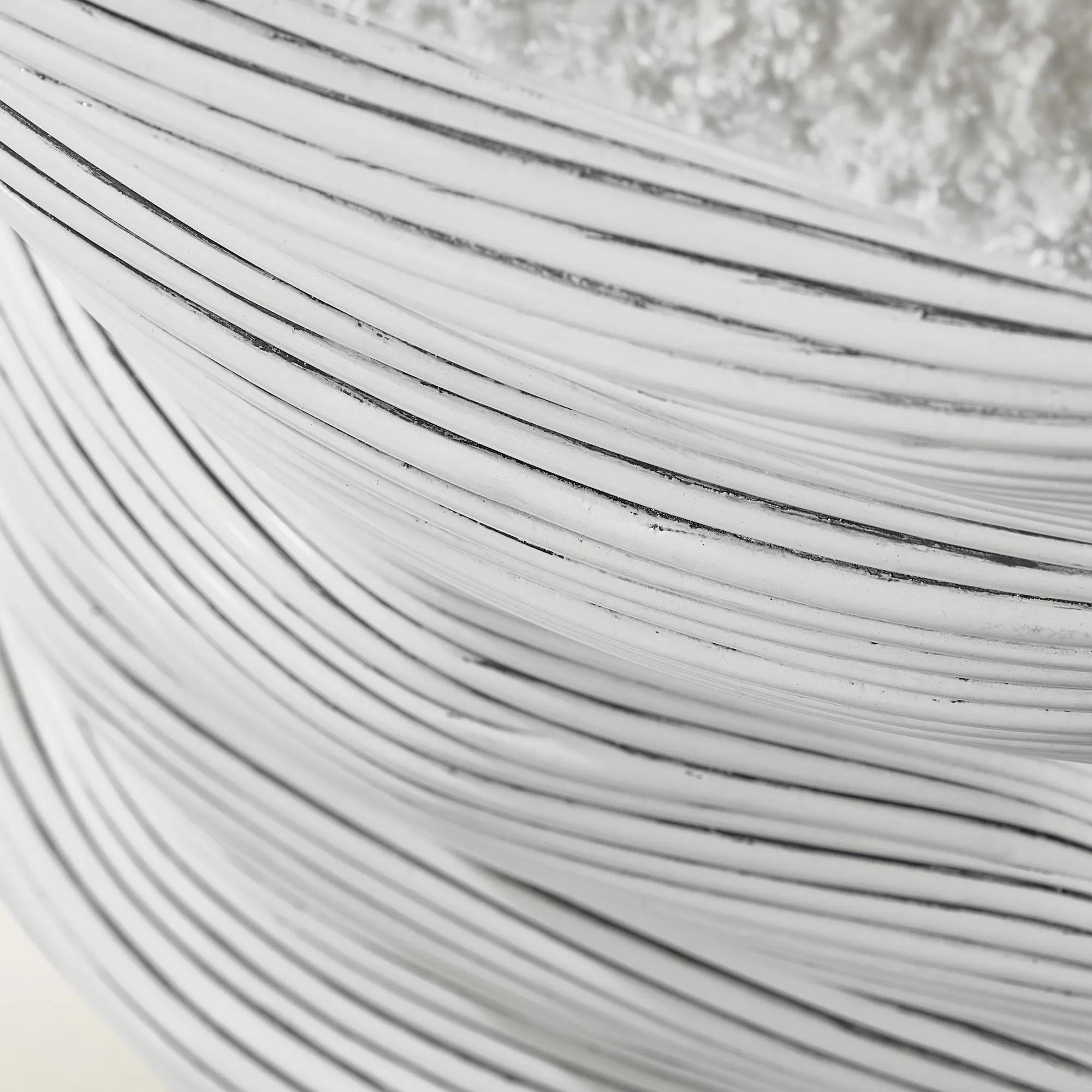 Cairo Rattan Swivel Chair - Ivory