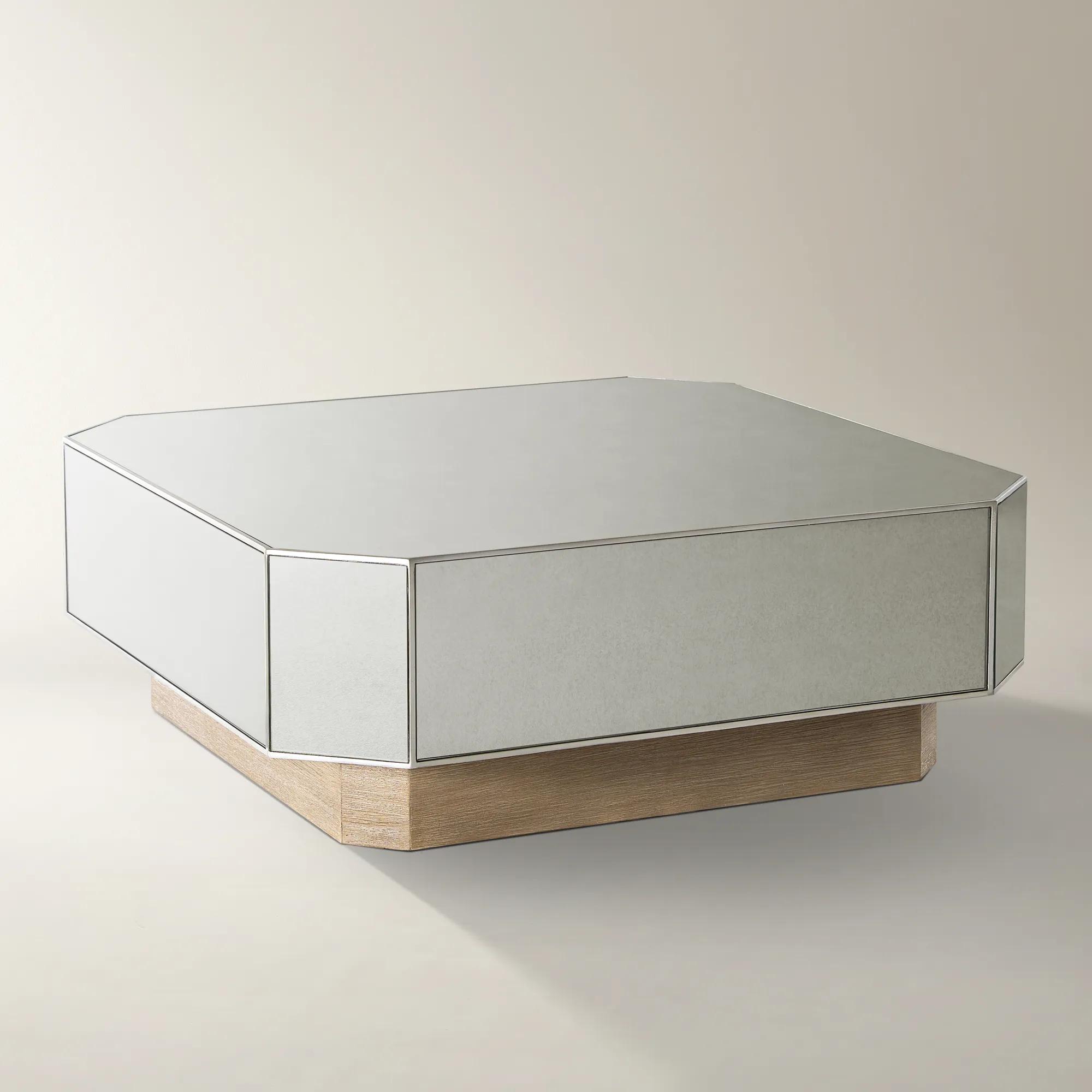 Glimmer Mirrored Coffee Table