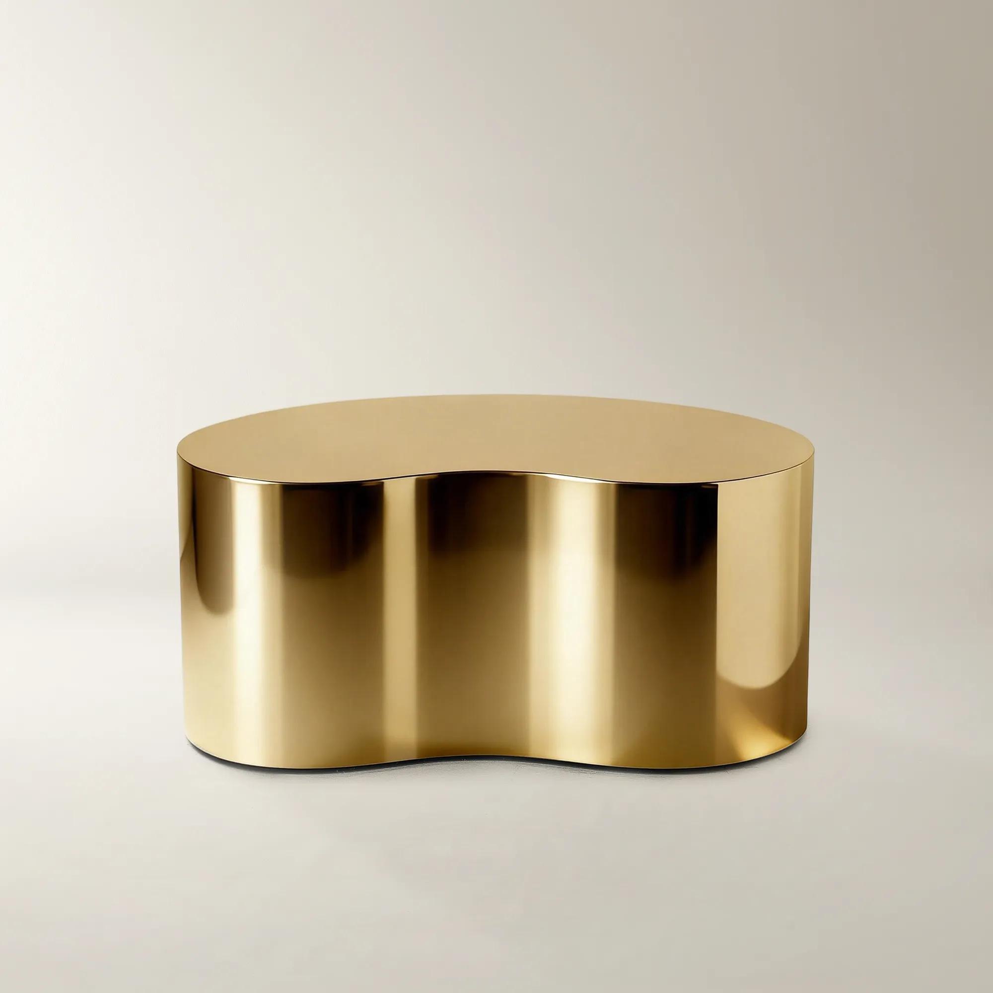 Aurea Coffee Table - Soft Gold