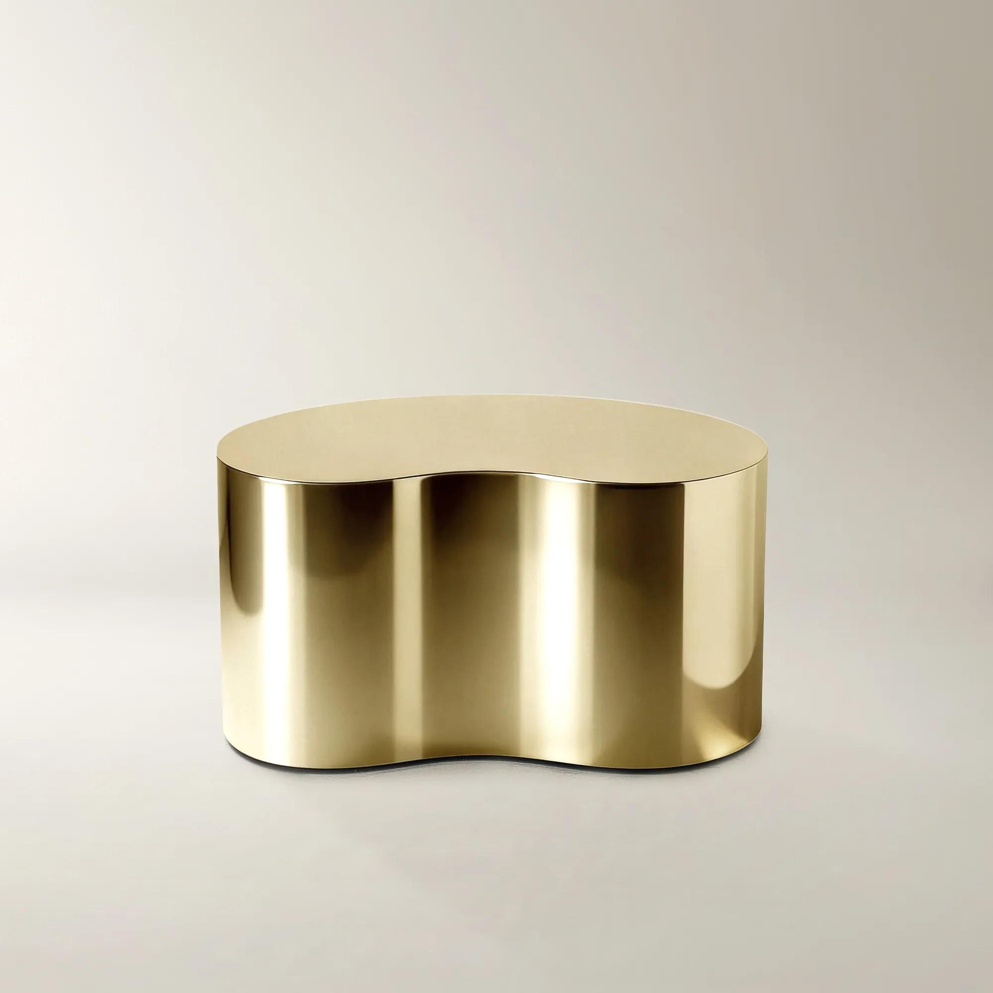 Aurea Coffee Table - Soft Gold