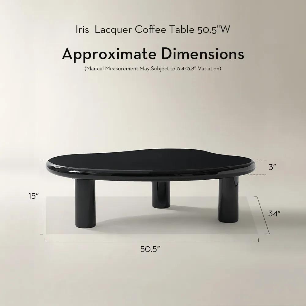 Iris Lacquer Coffee Table 50.5" W