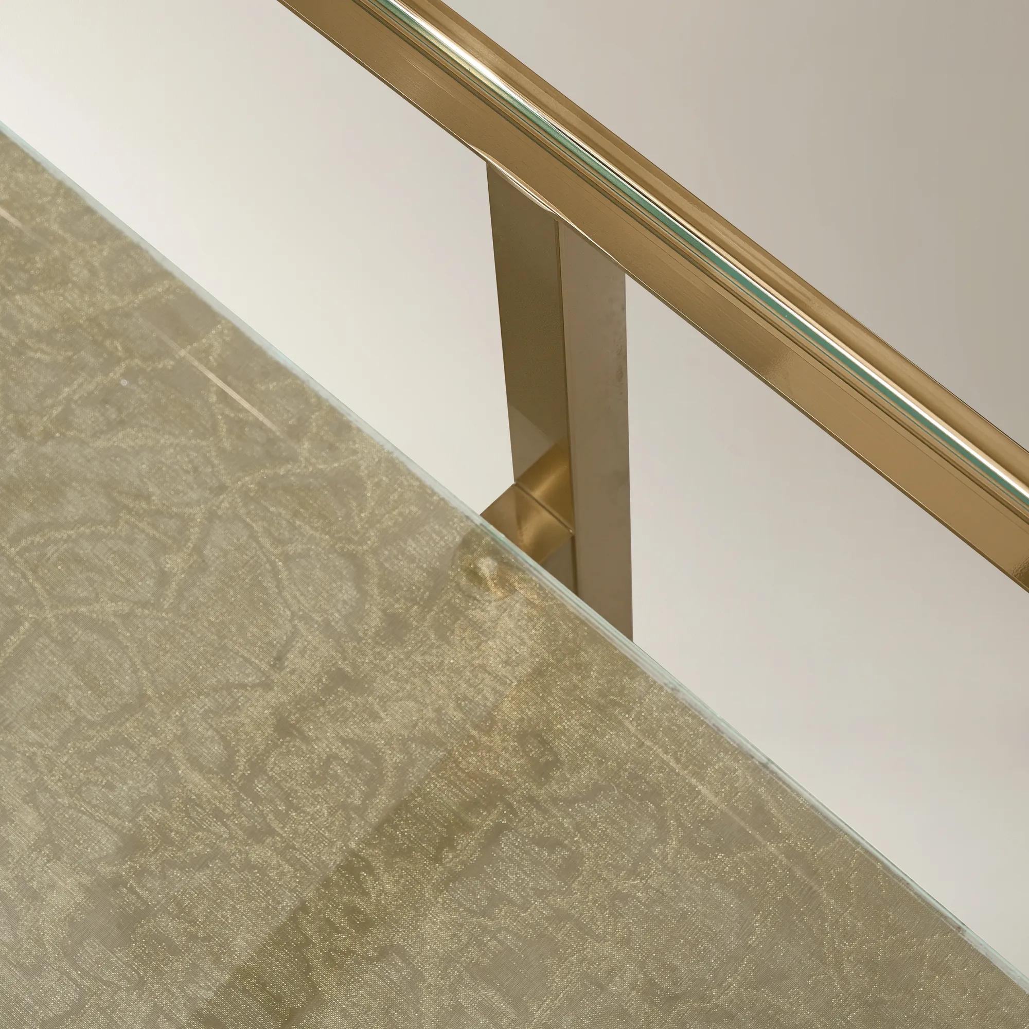 Duality Oval Coffee Table (47") - Soft Gold