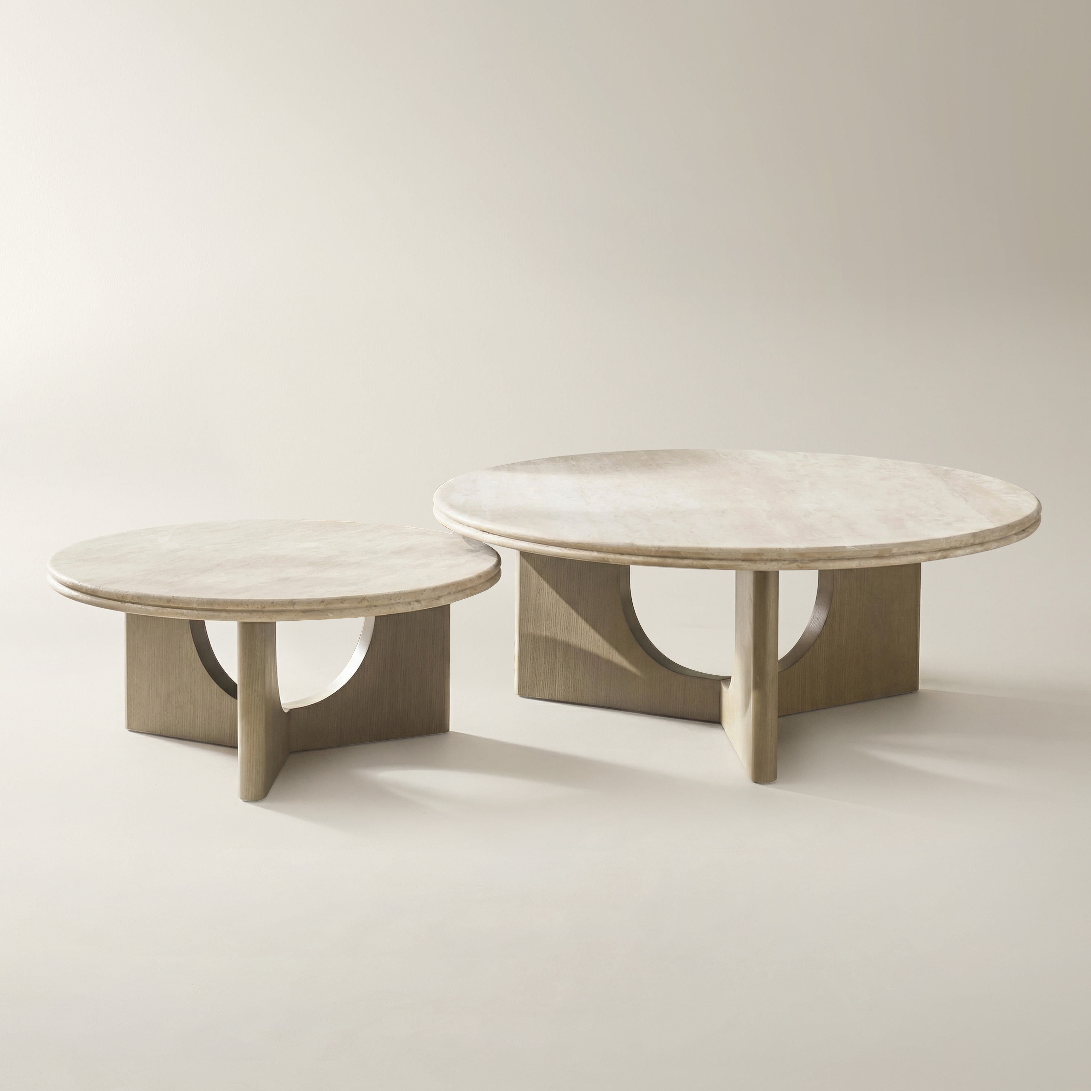 Bond Nesting Coffee Table (17"-41") - Natural