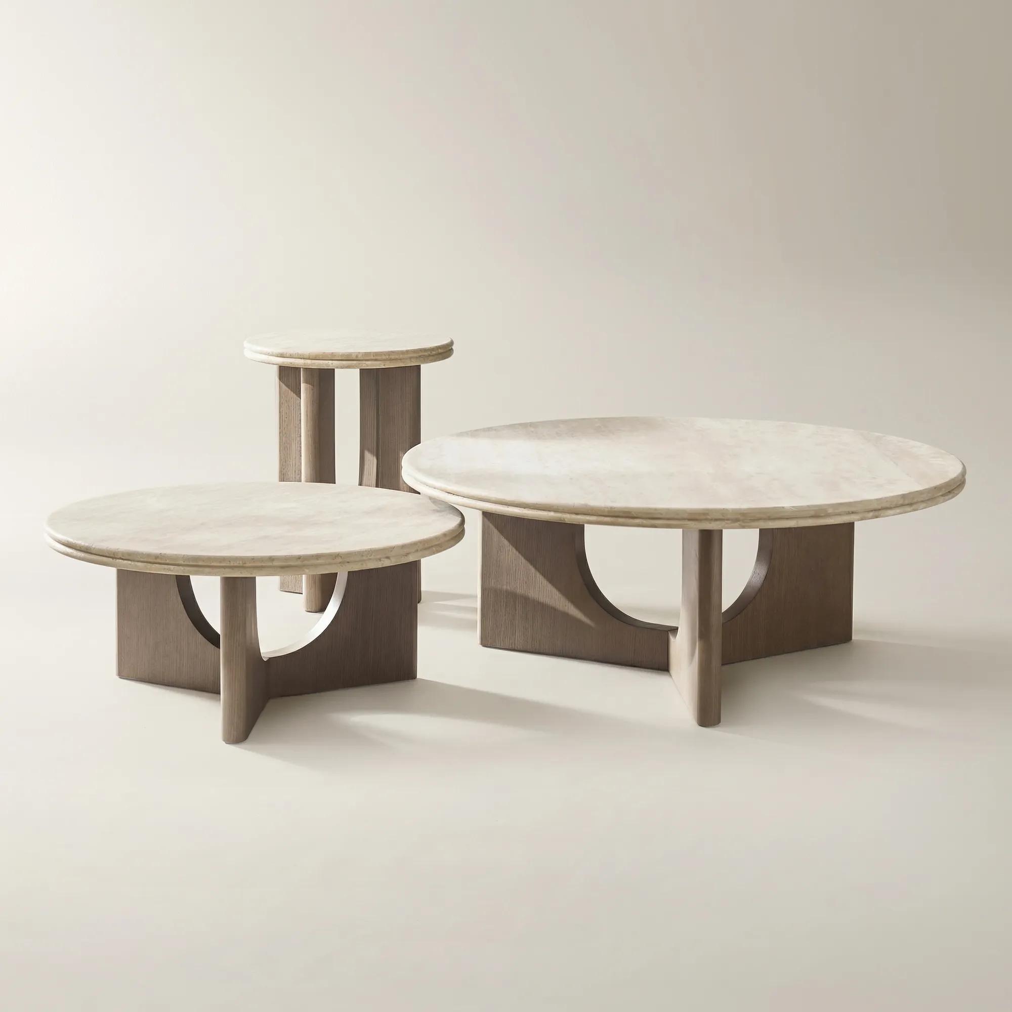 Bond Nesting Coffee Table (17"-41") - Natural