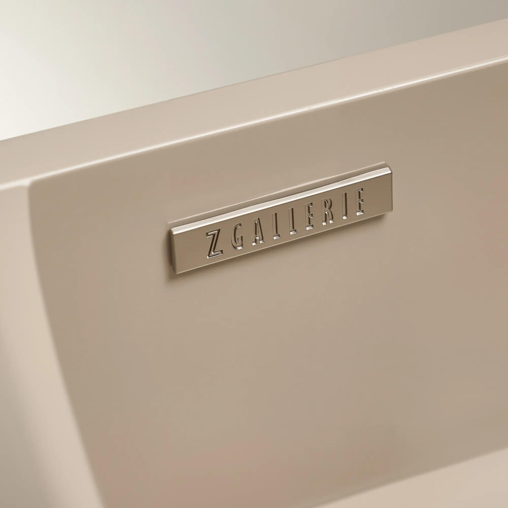 Nia Lacquered Nightstand (26") - Turtle Dove 