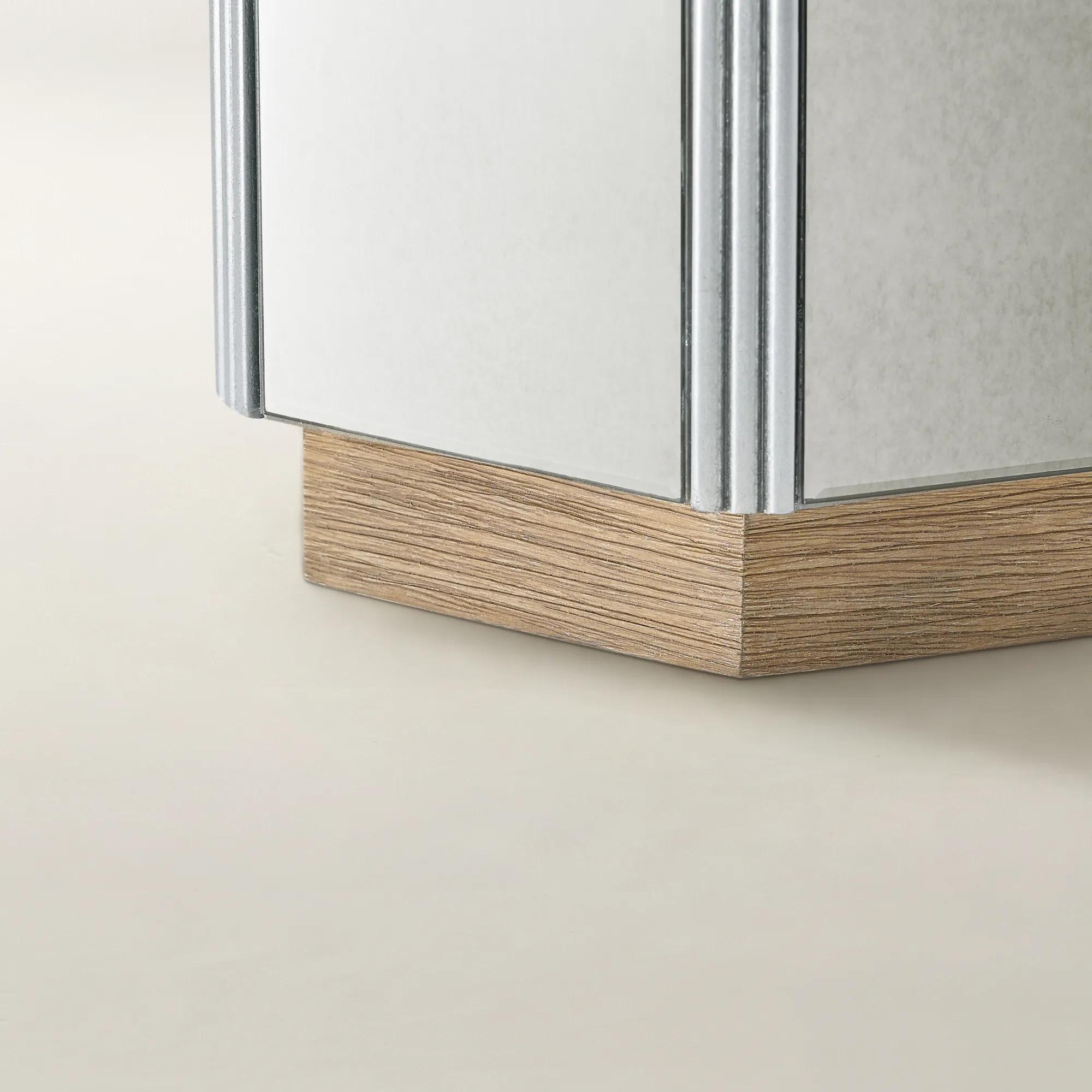 Glimmer Mirrored Side Table