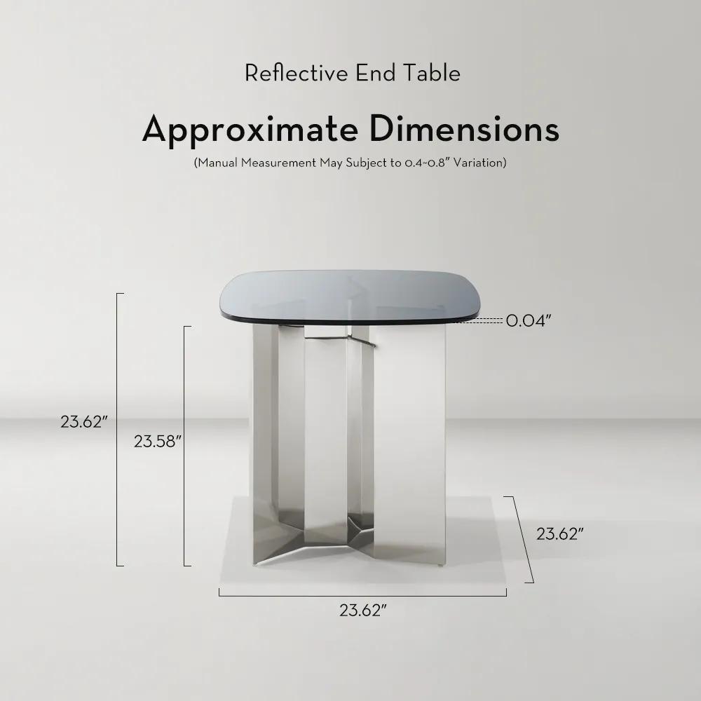 Reflective End Table