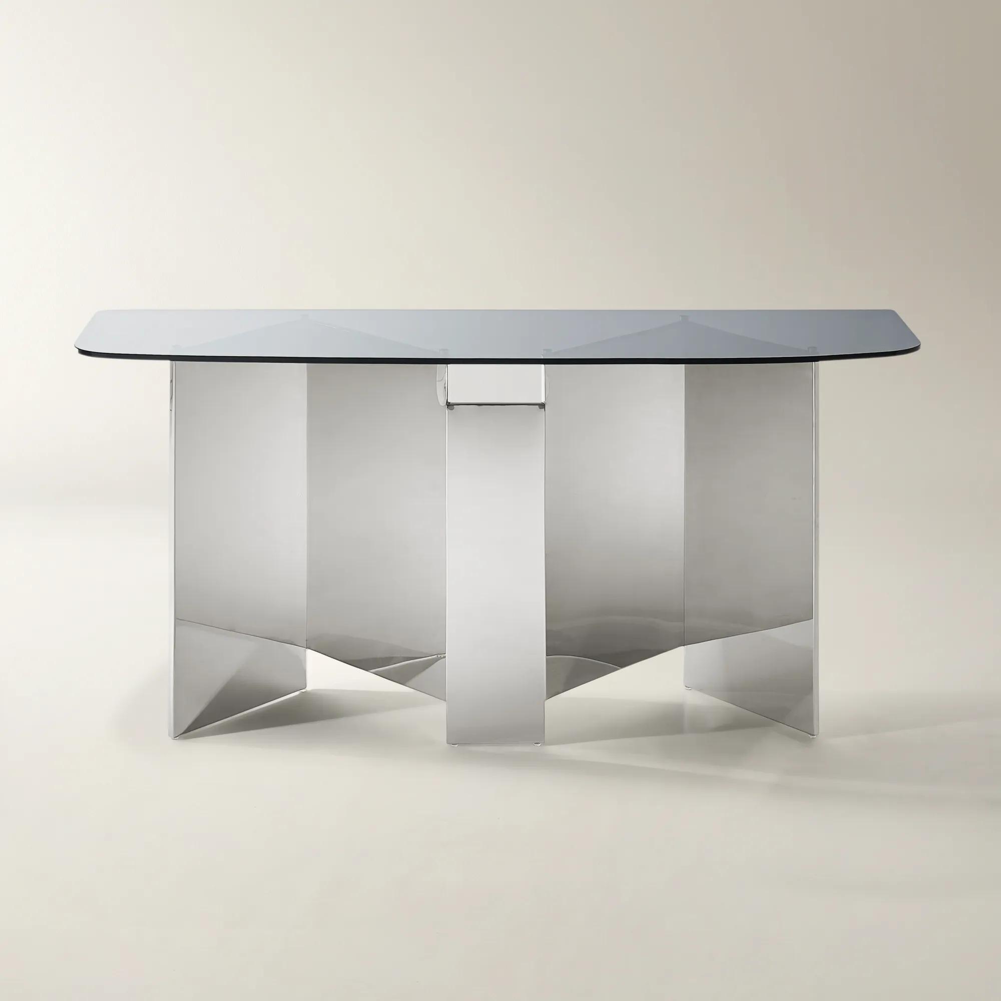 Reflective Console Table