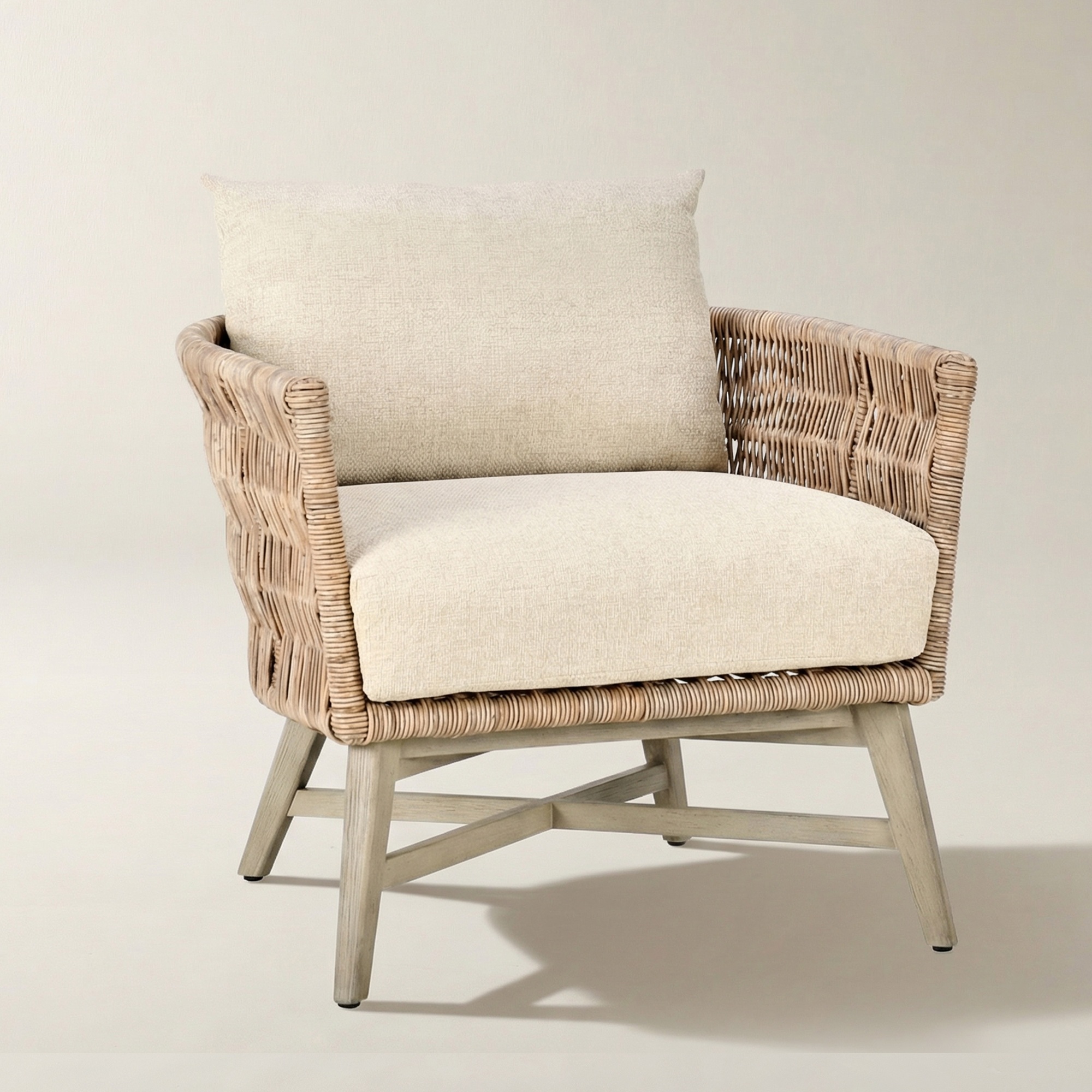 Collins Outdoor Accent Chair - Sand
