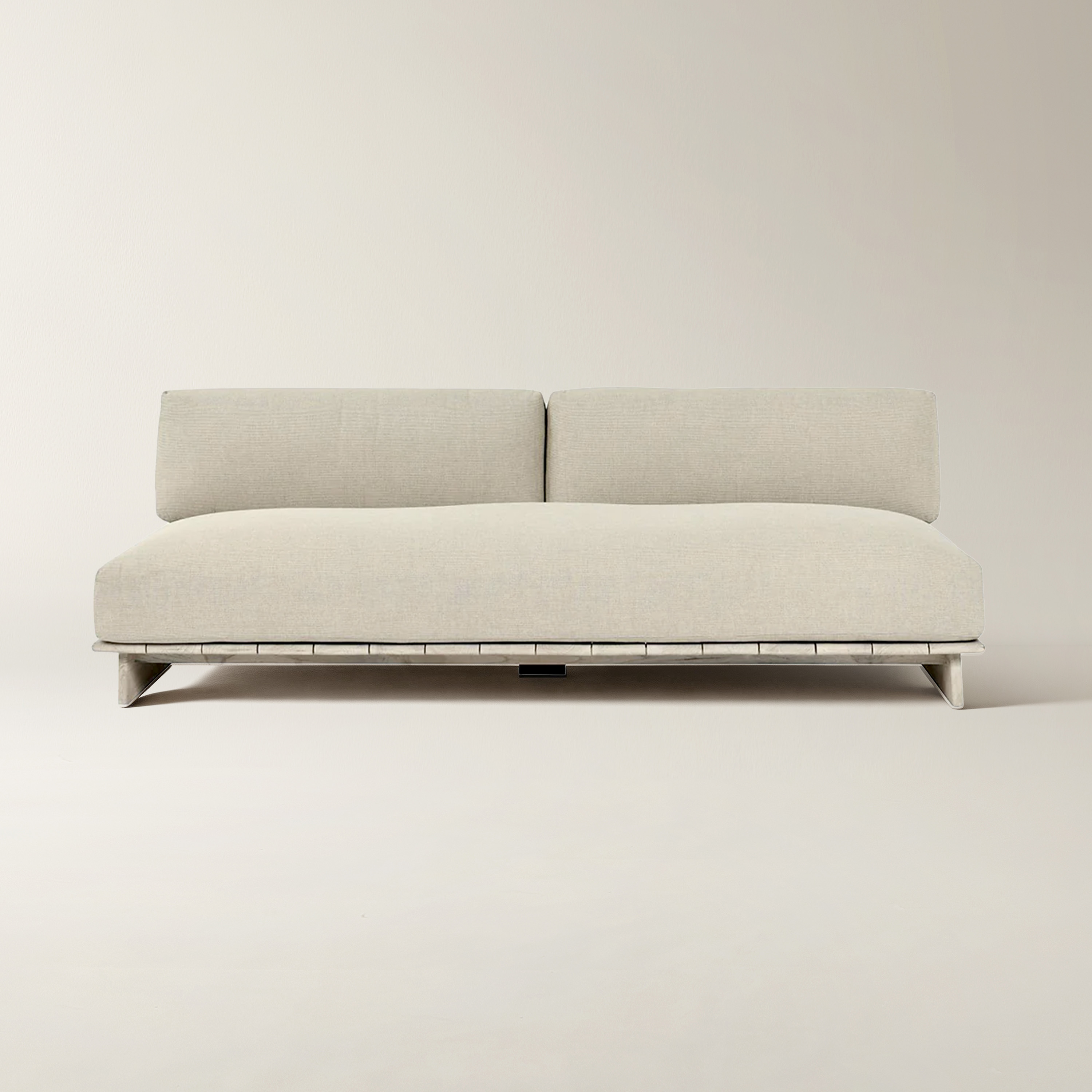 Livia Outdoor Sectional (37.8"-136") - Taupe