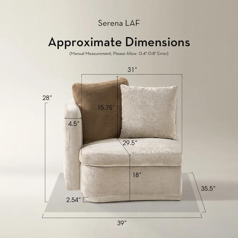 Stria Sectional Components - Bulid Your Own