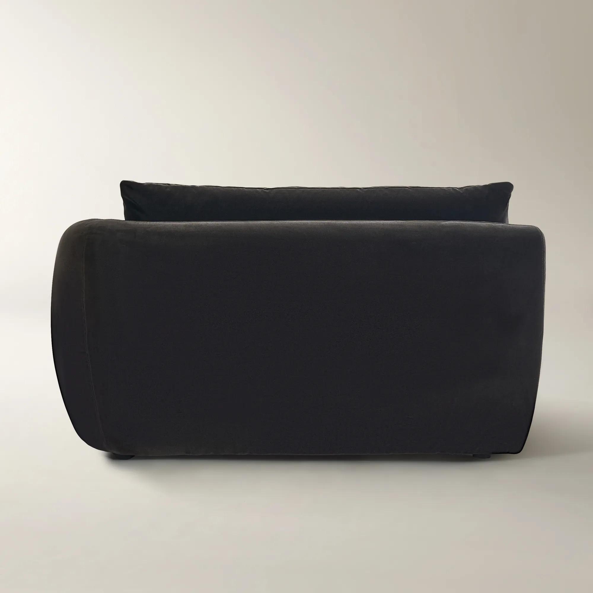 Sabrina Velvet Components (40"-58.7") - Charcoal