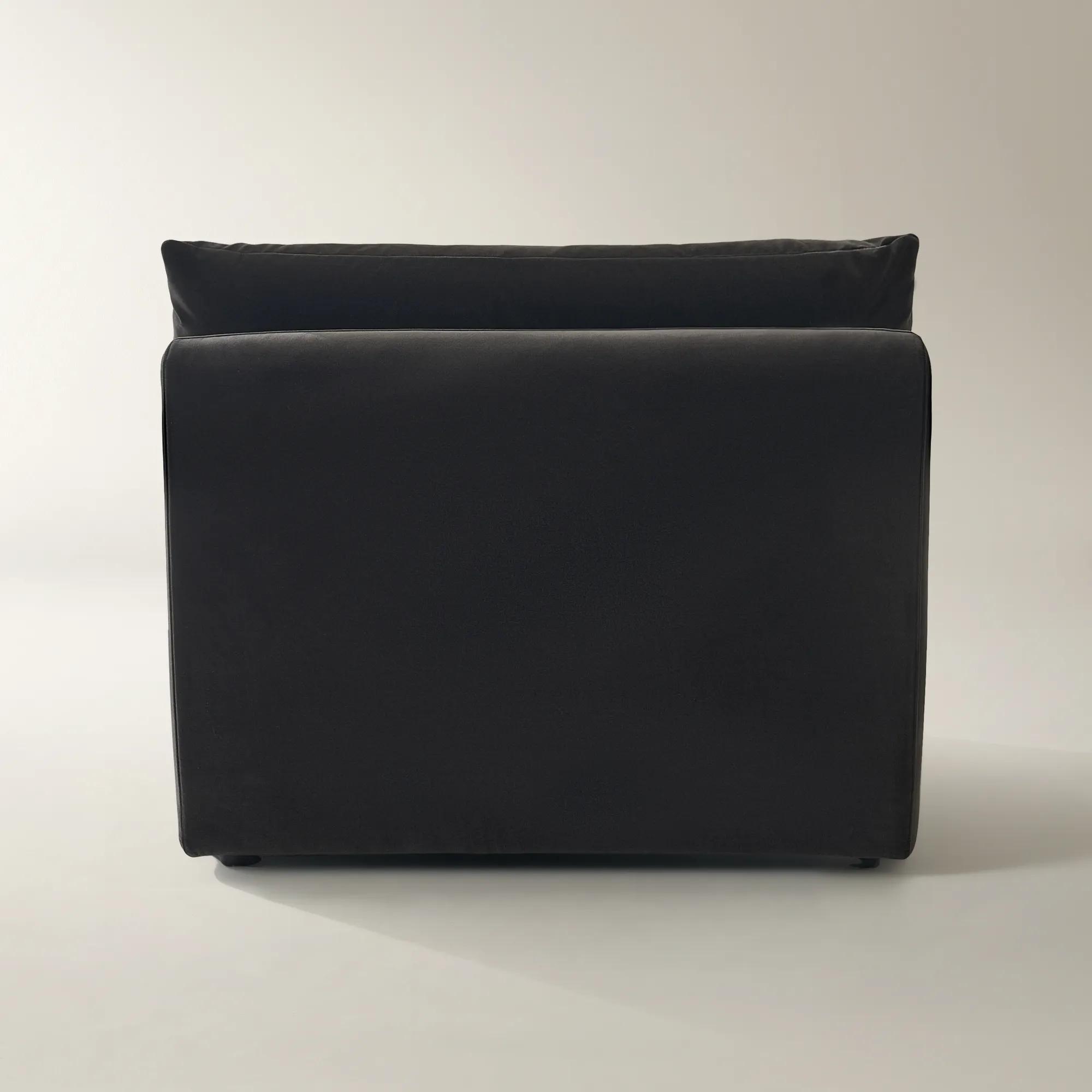 Sabrina Velvet Components (40"-58.7") - Charcoal