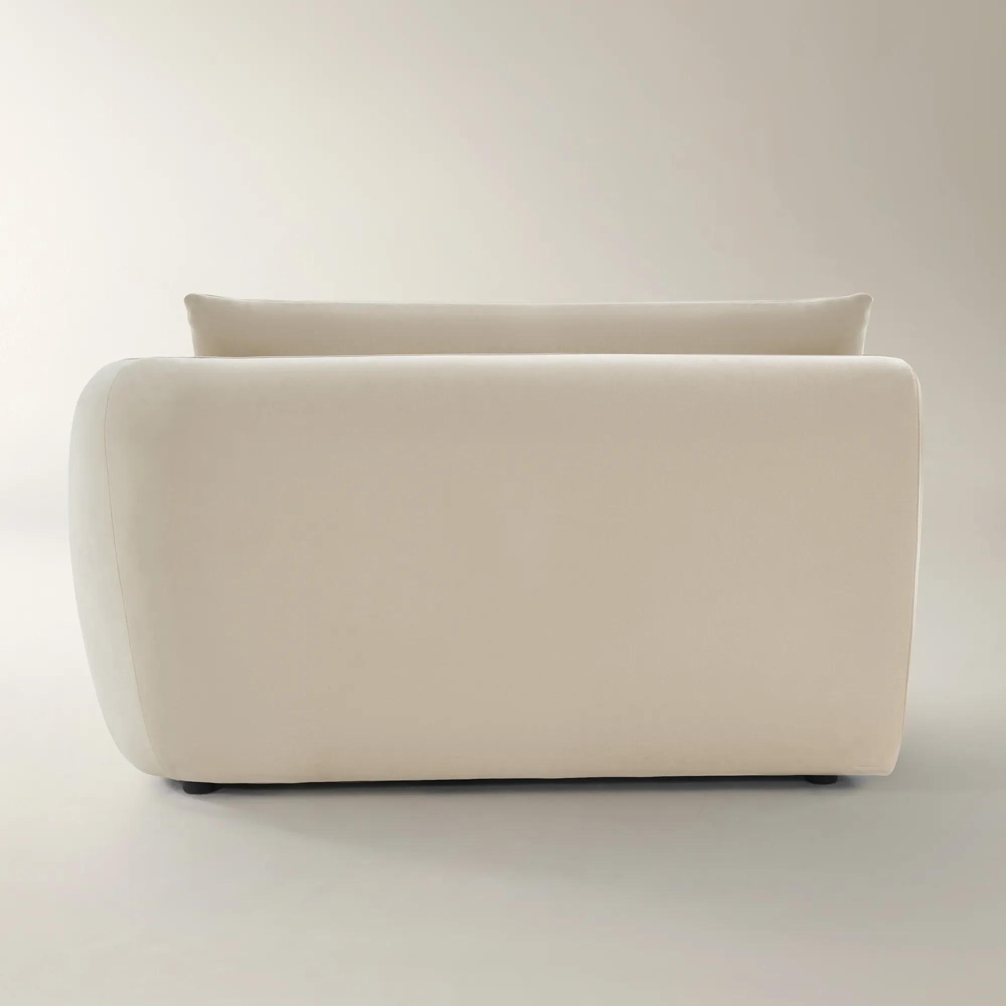 Sabrina Velvet Components (40"-58.7") - Oatmeal