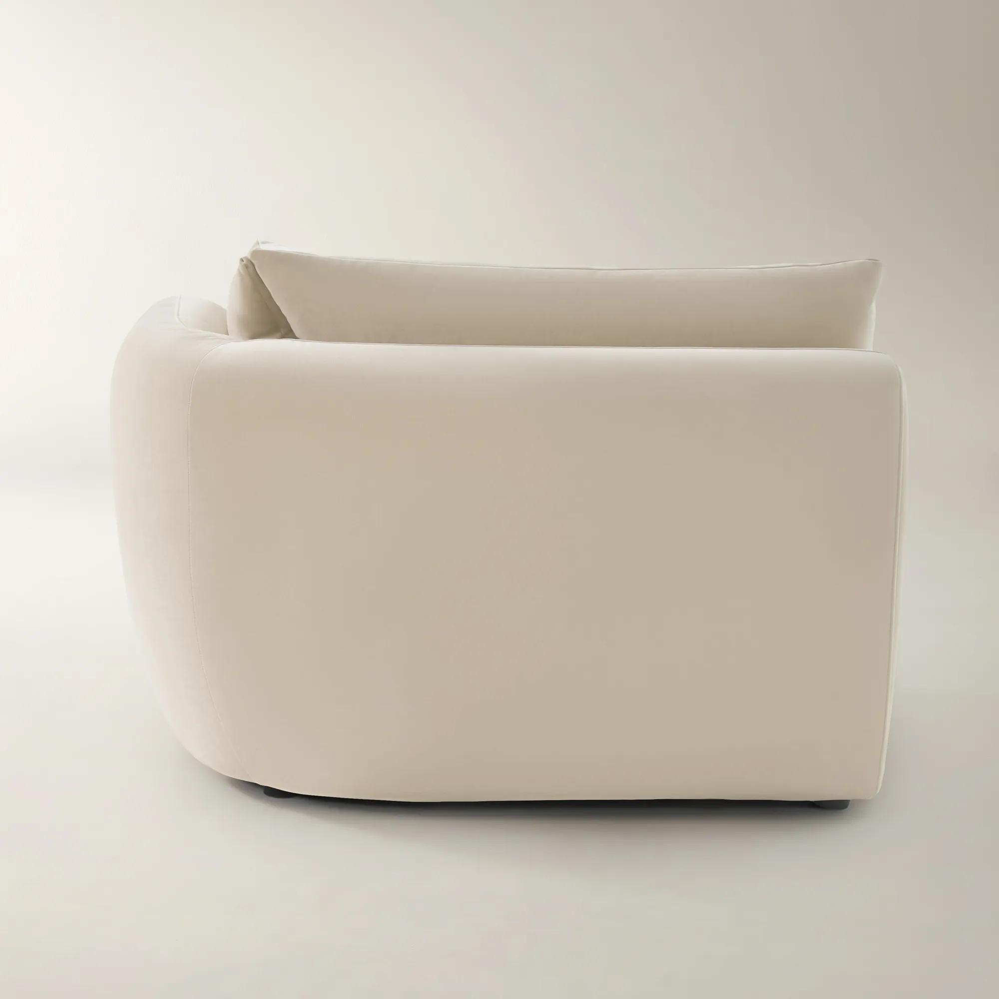 Sabrina Velvet Components (40"-58.7") - Oatmeal