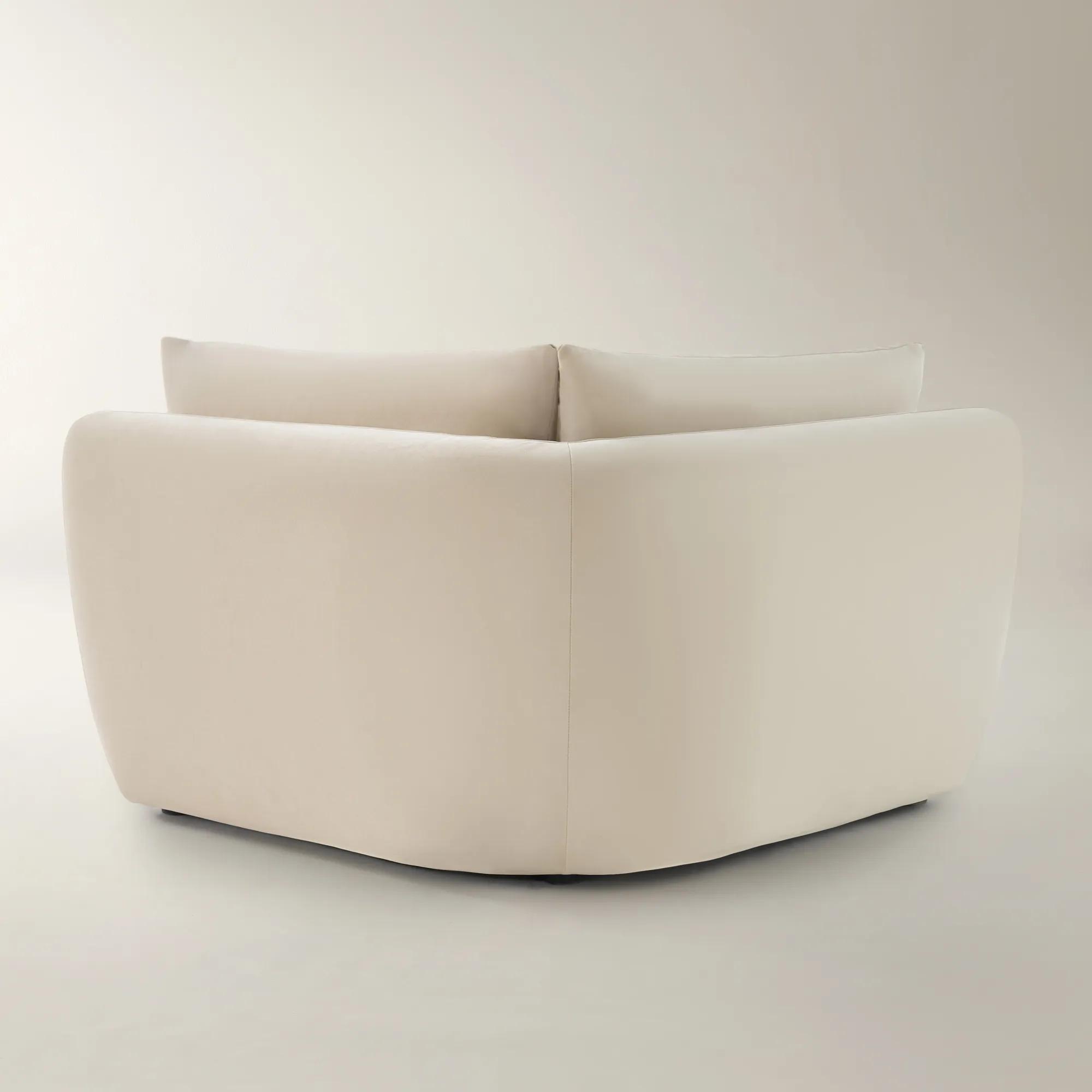 Sabrina Velvet Components (40"-58.7") - Oatmeal